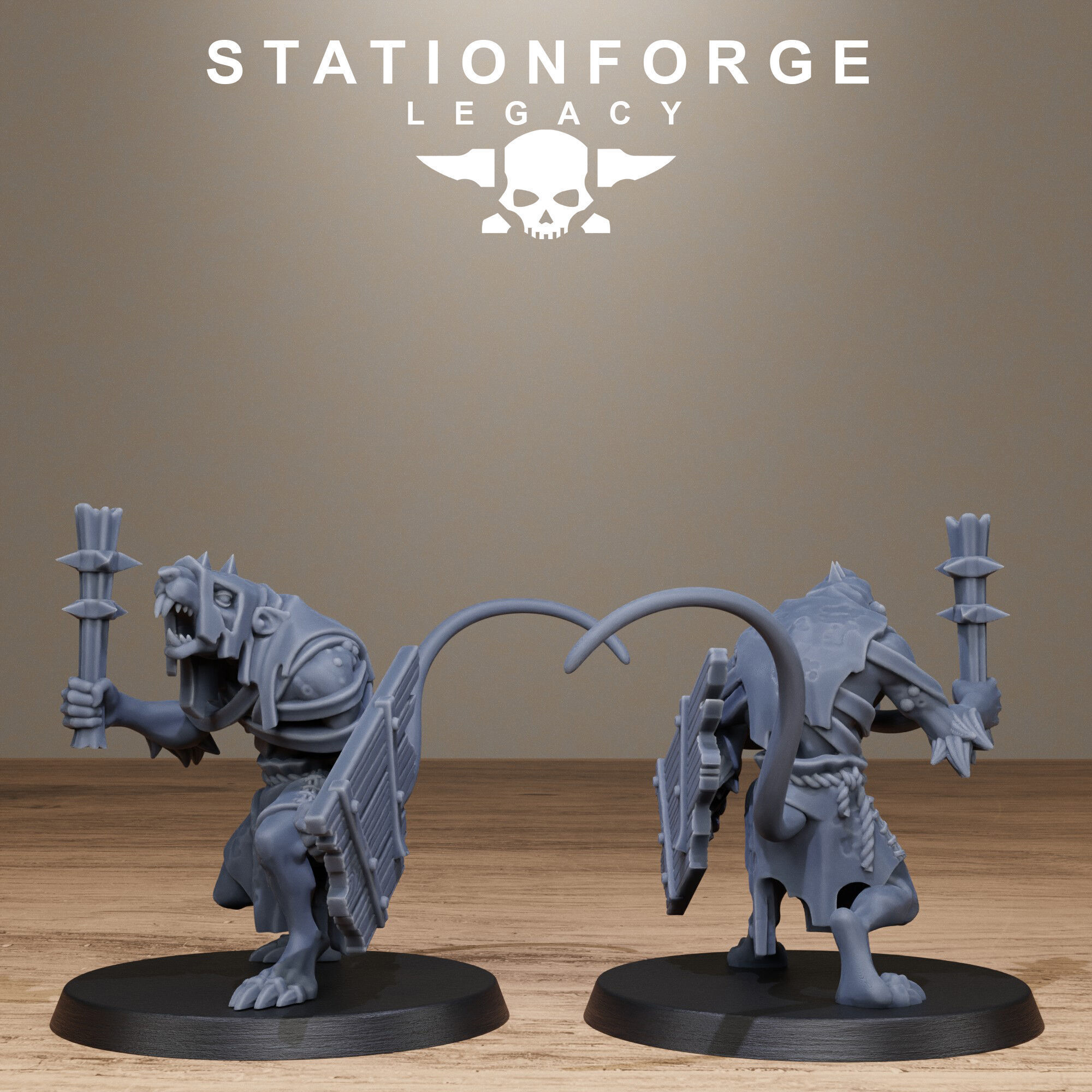 Rotfang Melee Infantry 3D print model_7