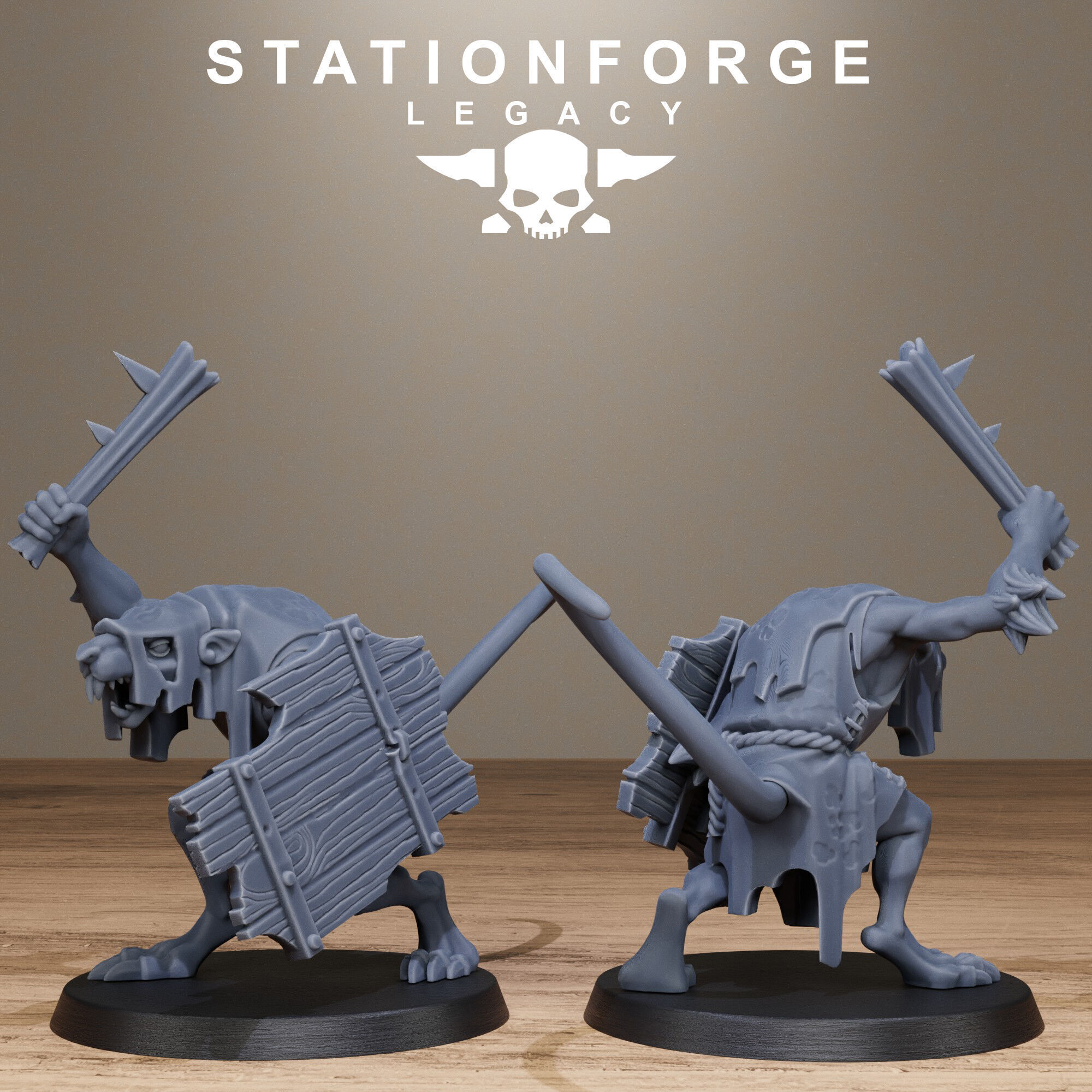 Rotfang Melee Infantry 3D print model_9