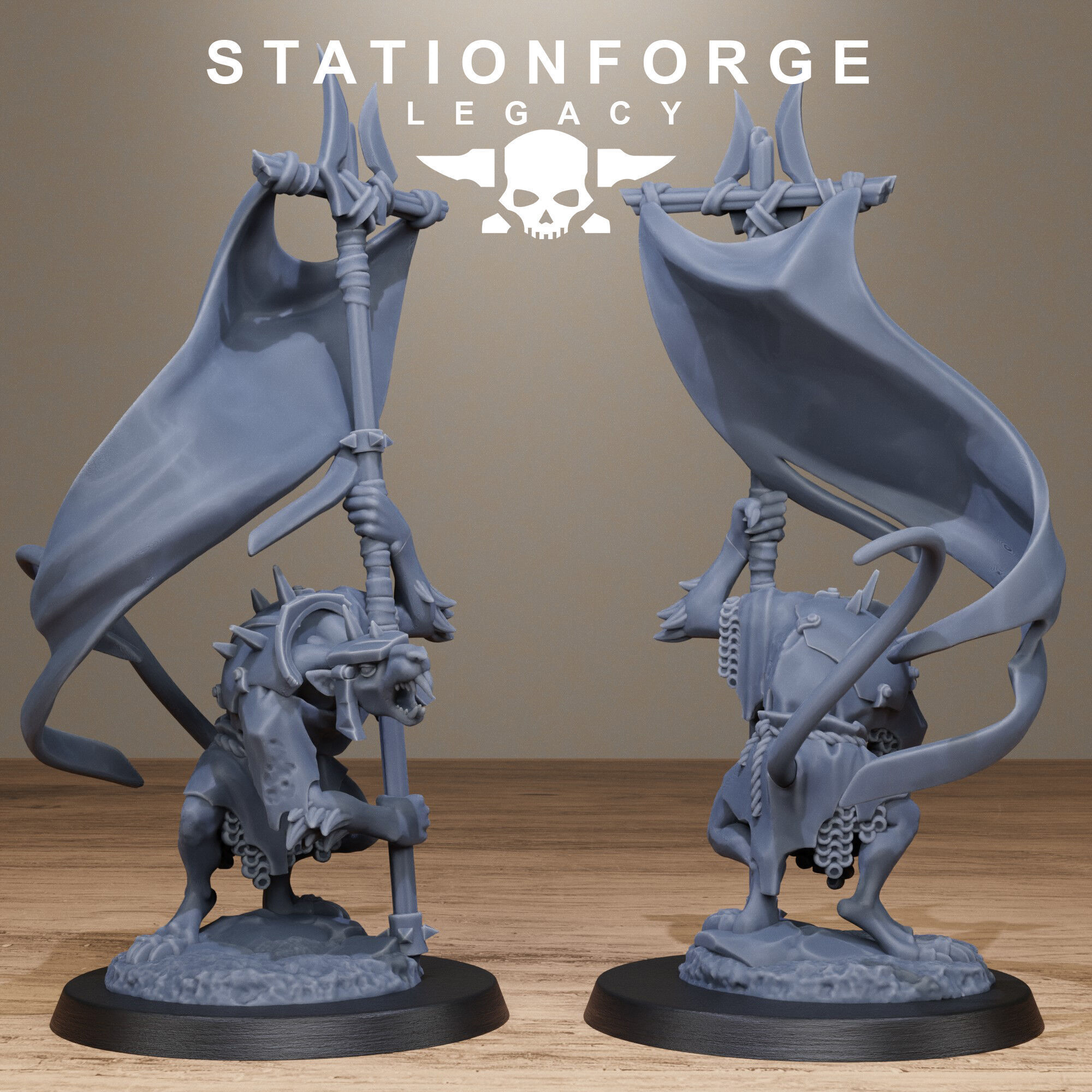 Rotfang Melee Infantry 3D print model_1
