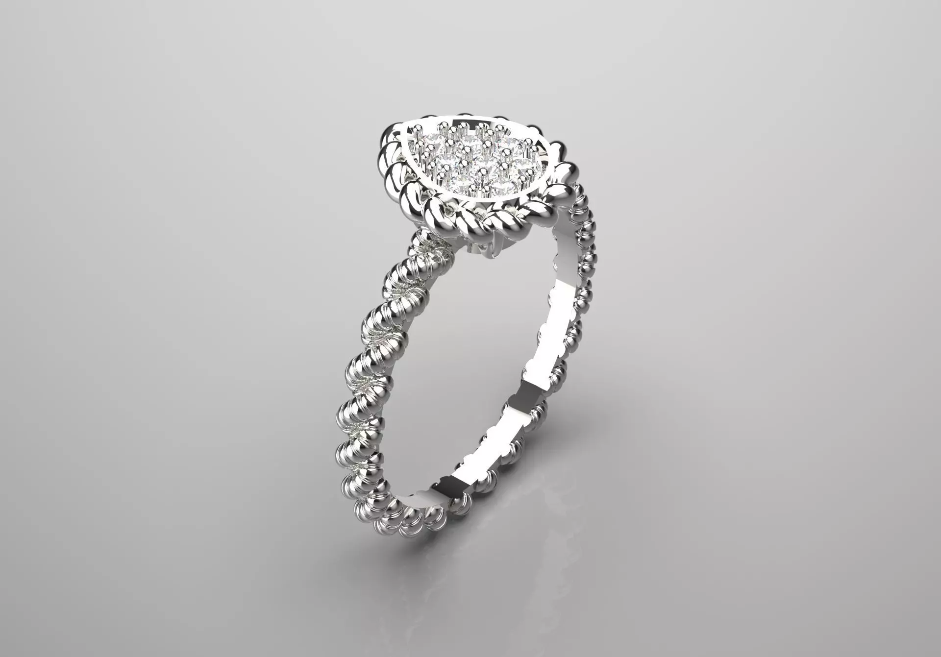 fantastic jewelry ring jr00045 3D print model