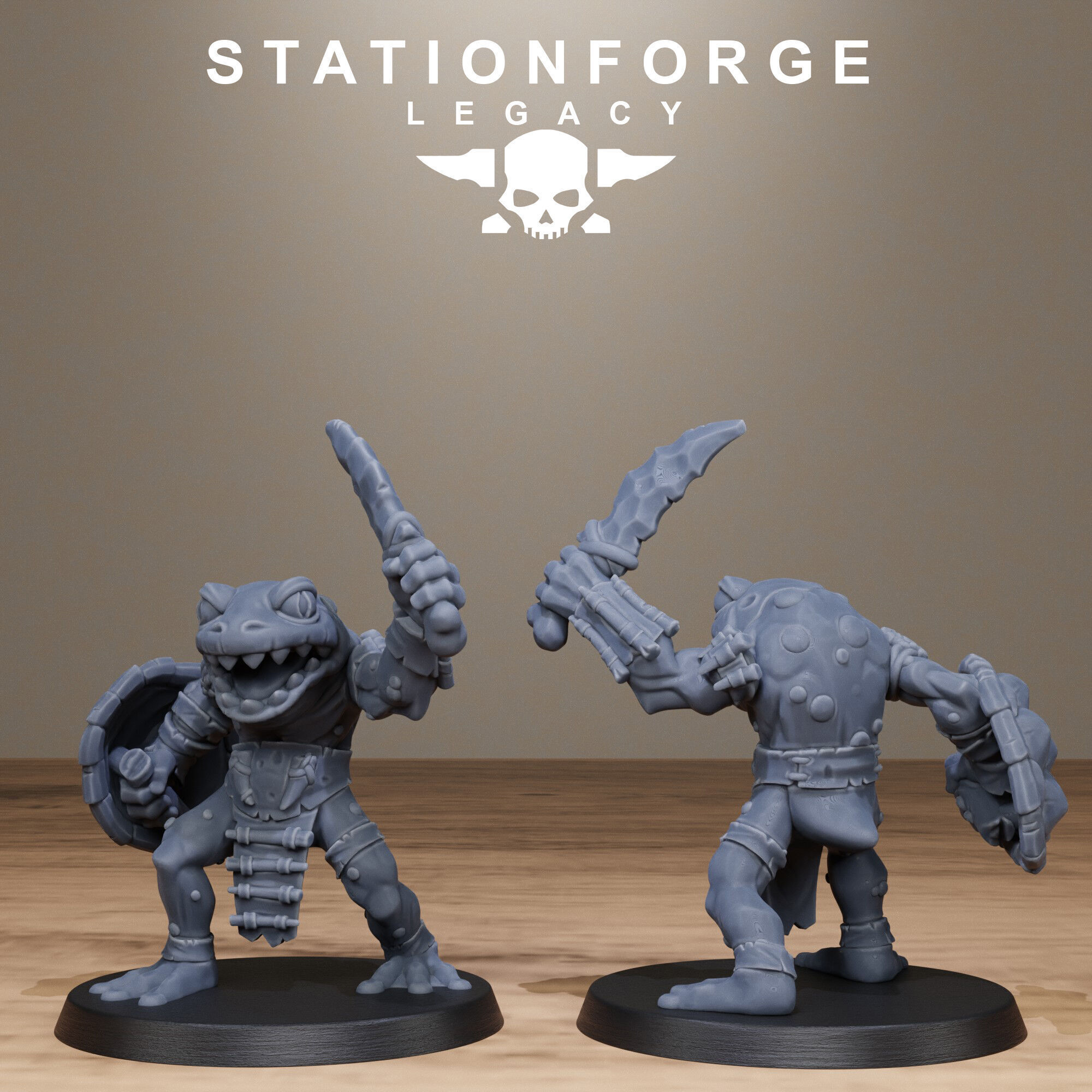 Bogkin Infantry 3D print model_6