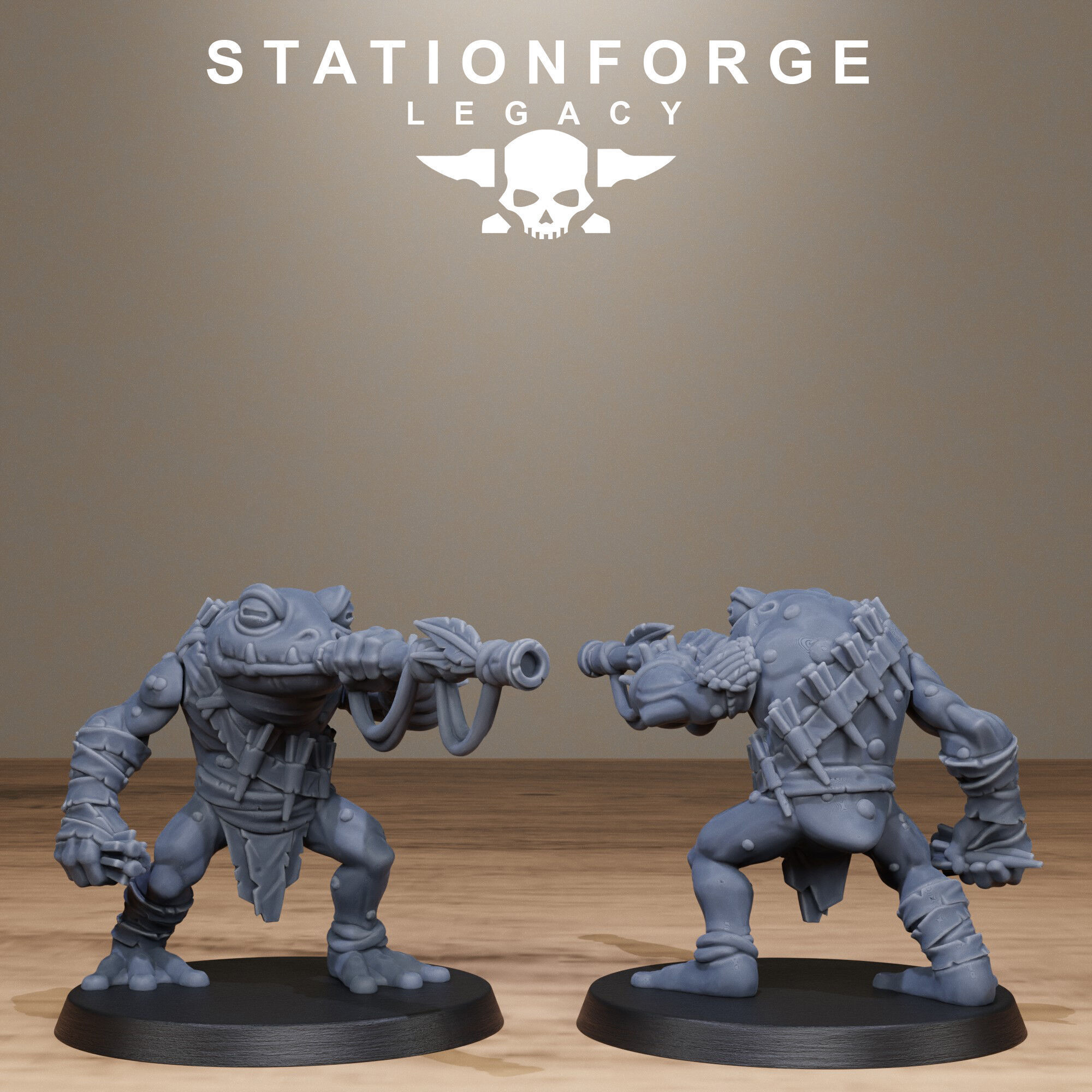 Bogkin Infantry 3D print model_4