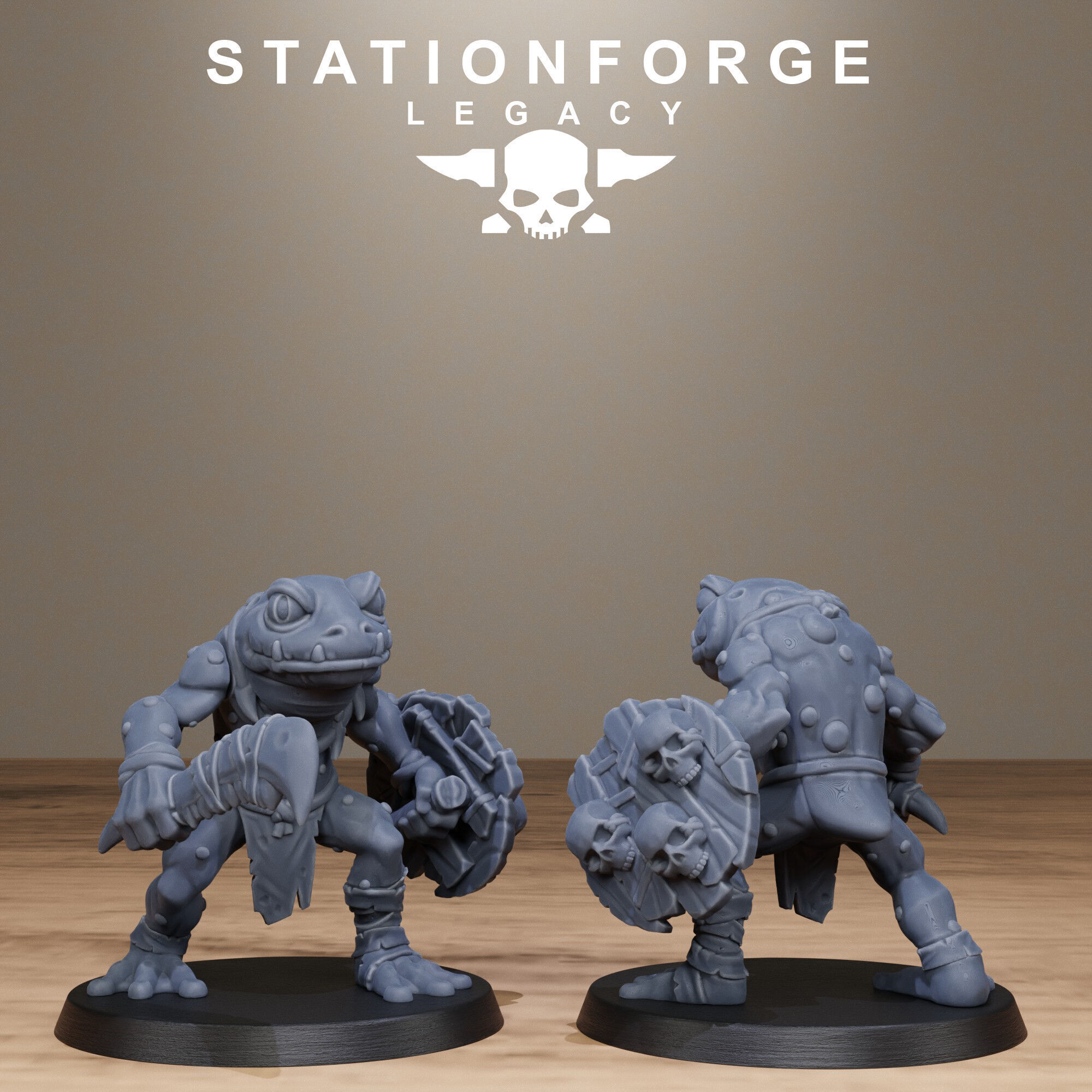 Bogkin Infantry 3D print model_5
