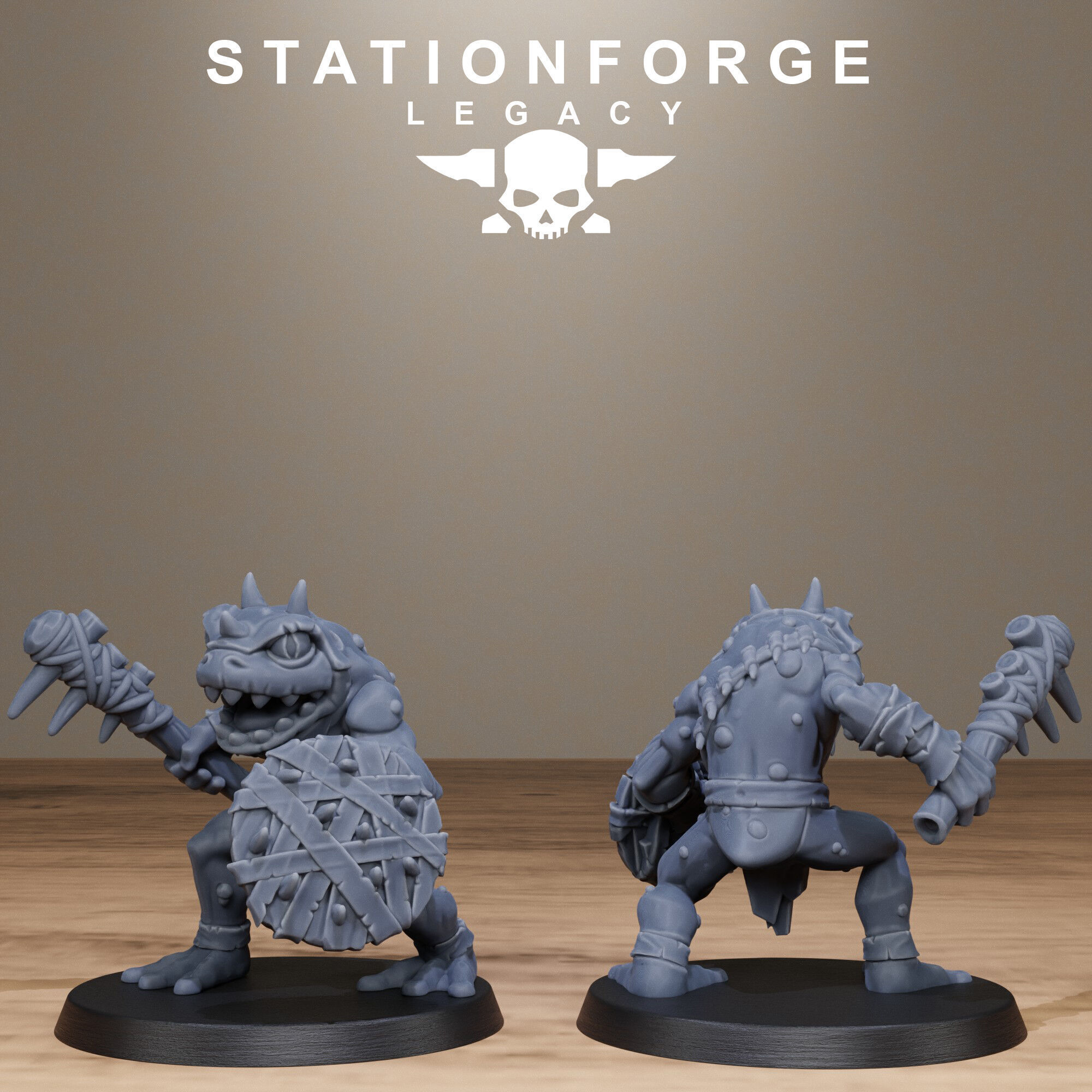 Bogkin Infantry 3D print model_7