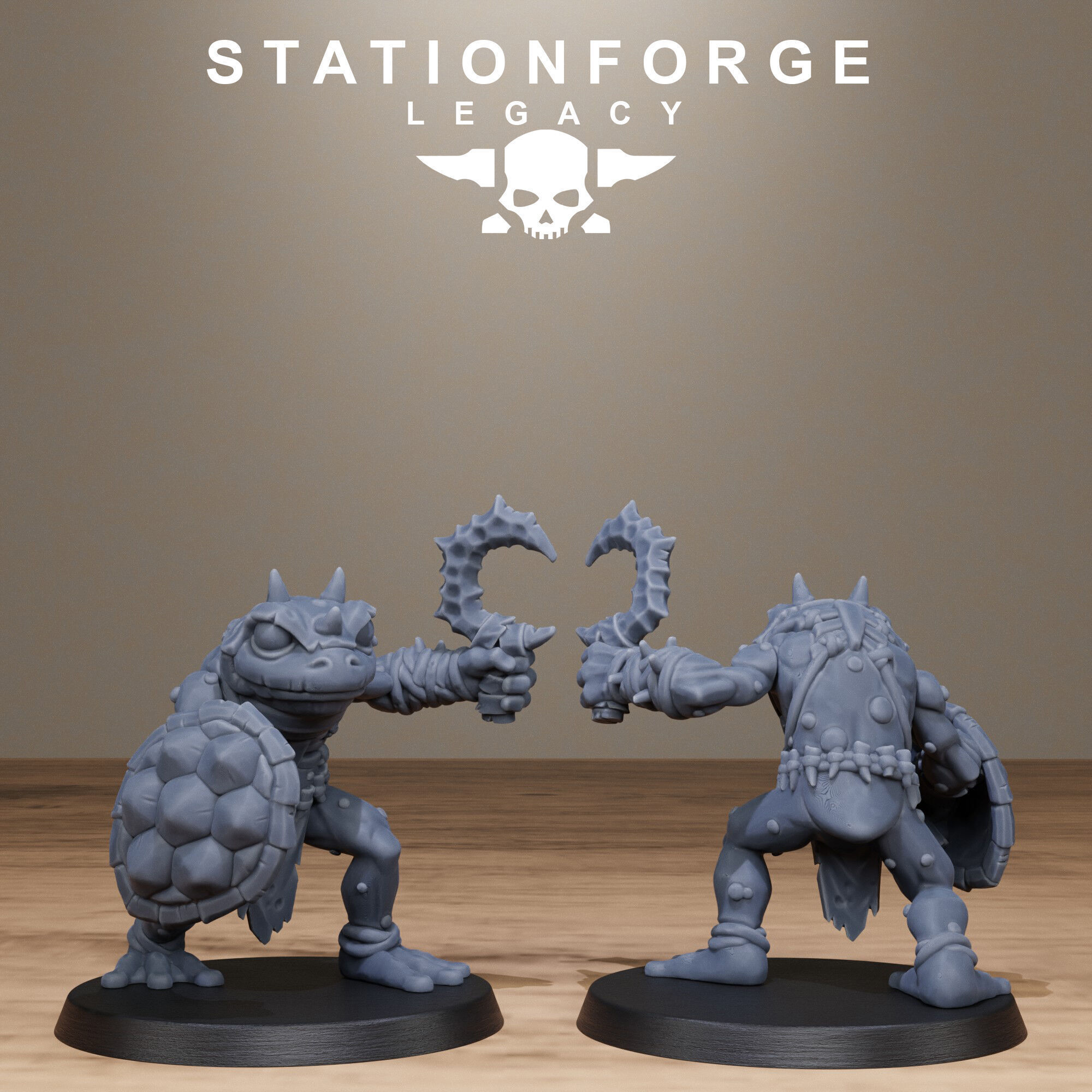 Bogkin Infantry 3D print model_10