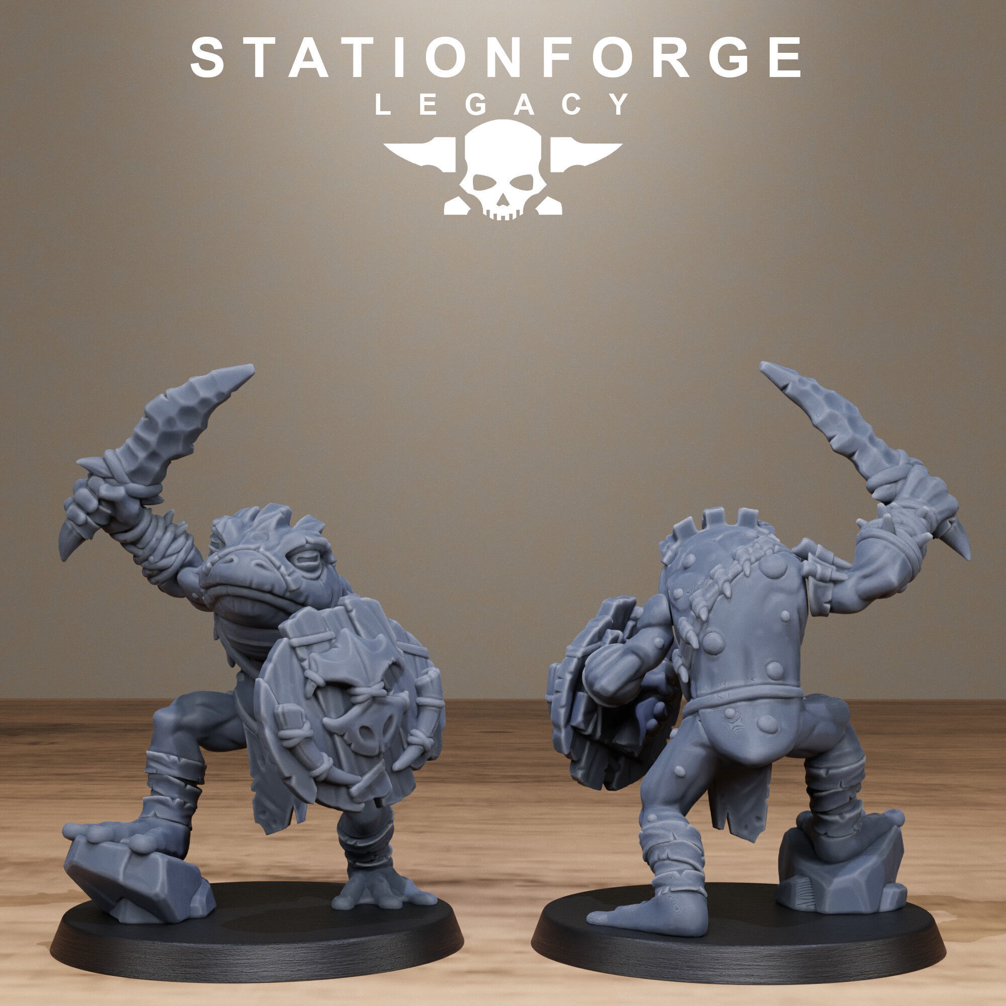 Bogkin Infantry 3D print model_3