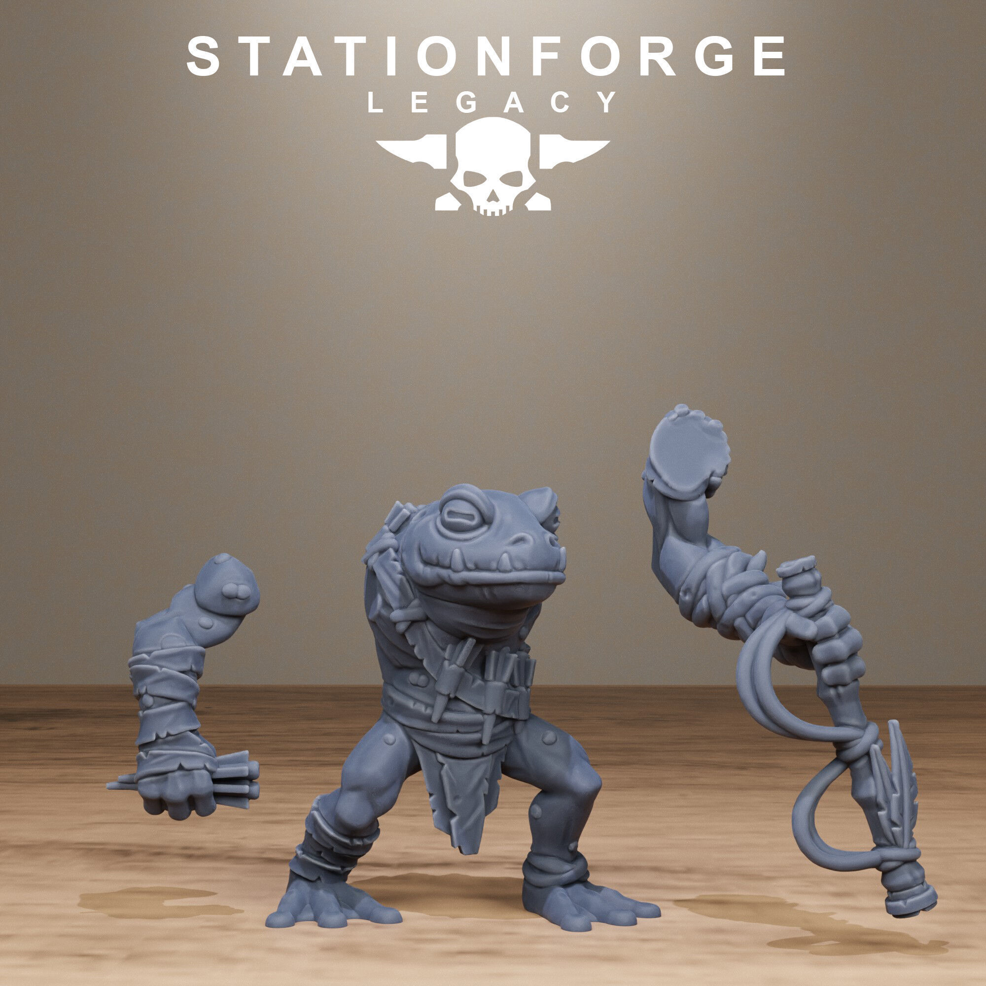 Bogkin Infantry 3D print model_1