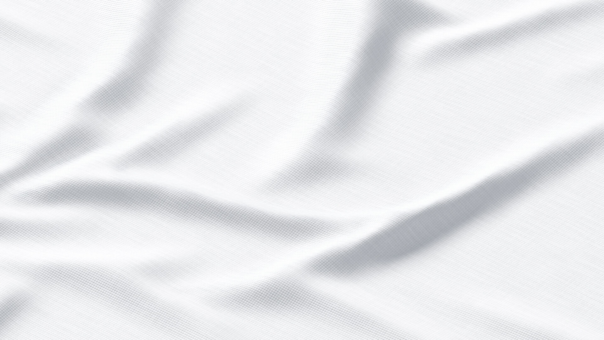 White Crumpled Fabric 4 Types - wrinkled cotton textile set 3D model_2