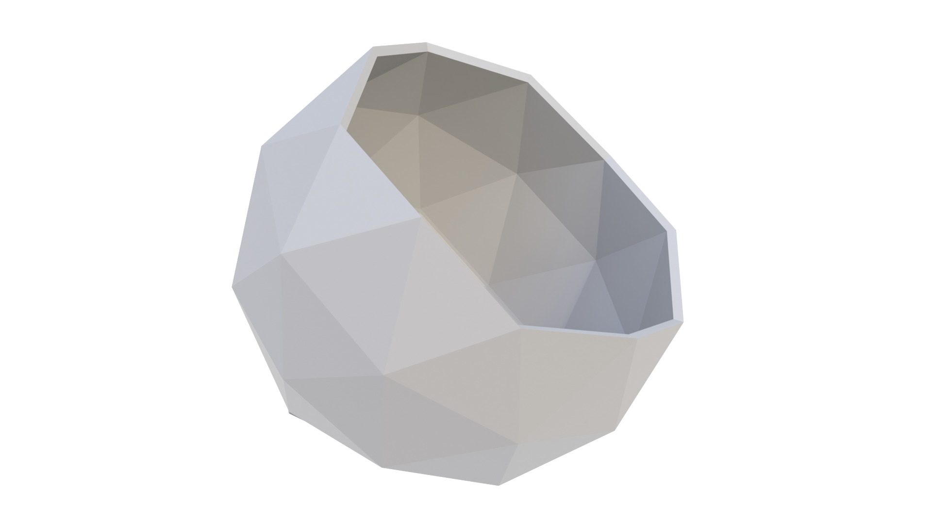 Flower pot 06 3D model_9