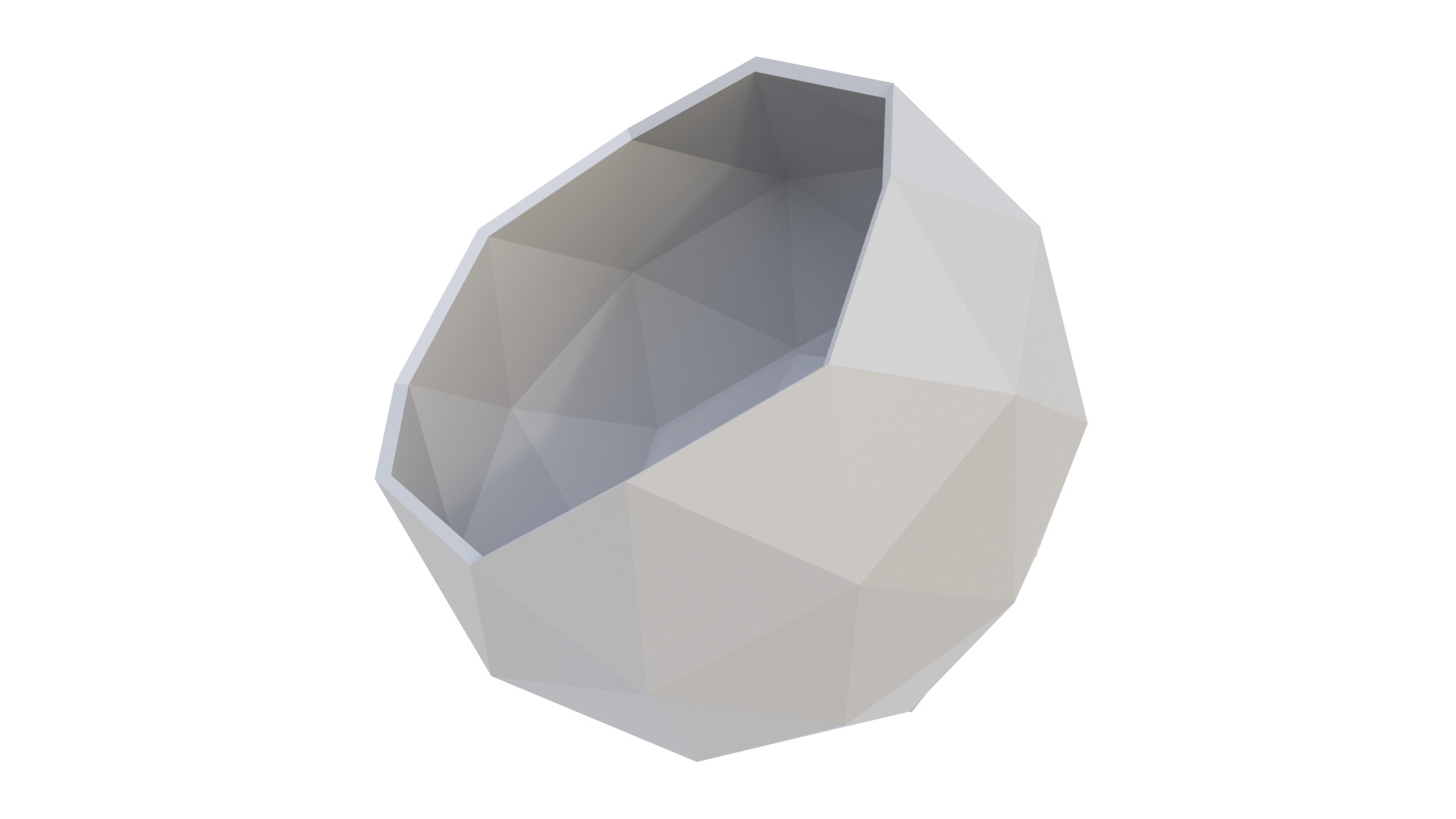 Flower pot 06 3D model_3