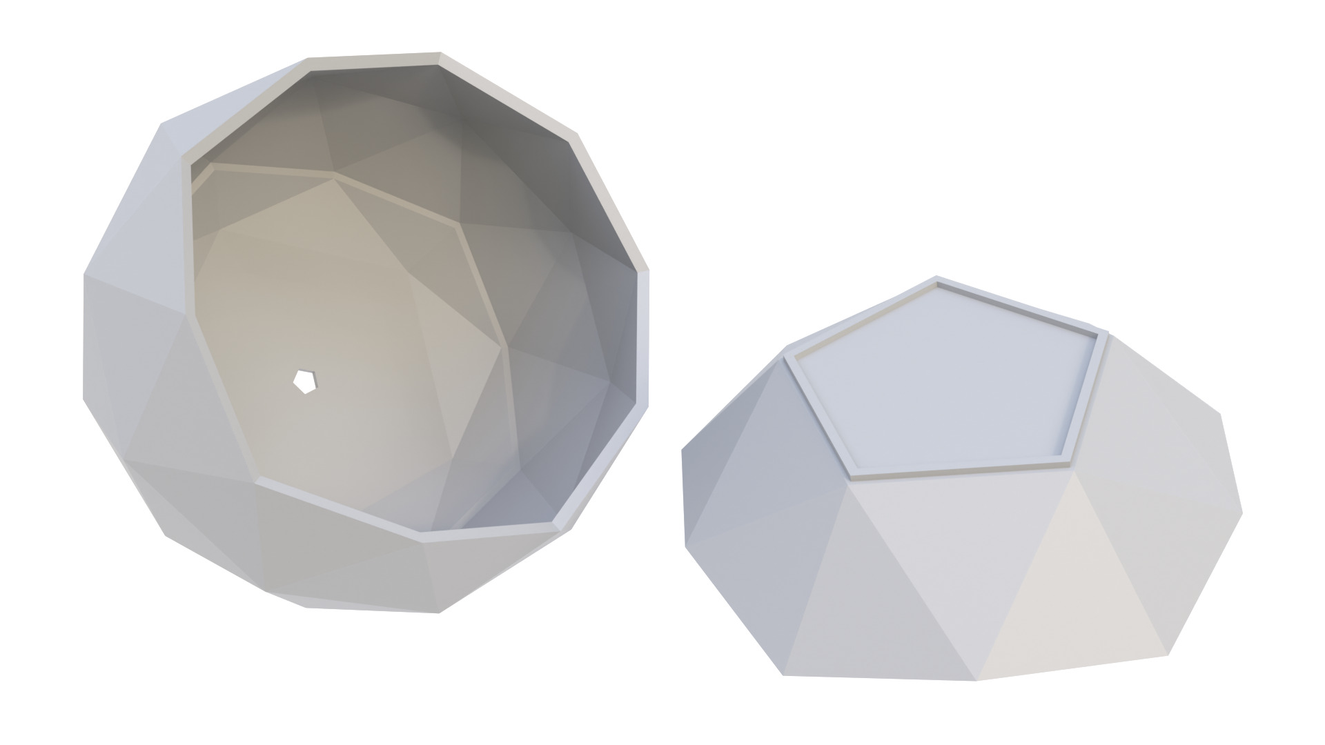 Flower pot 06 3D model_13