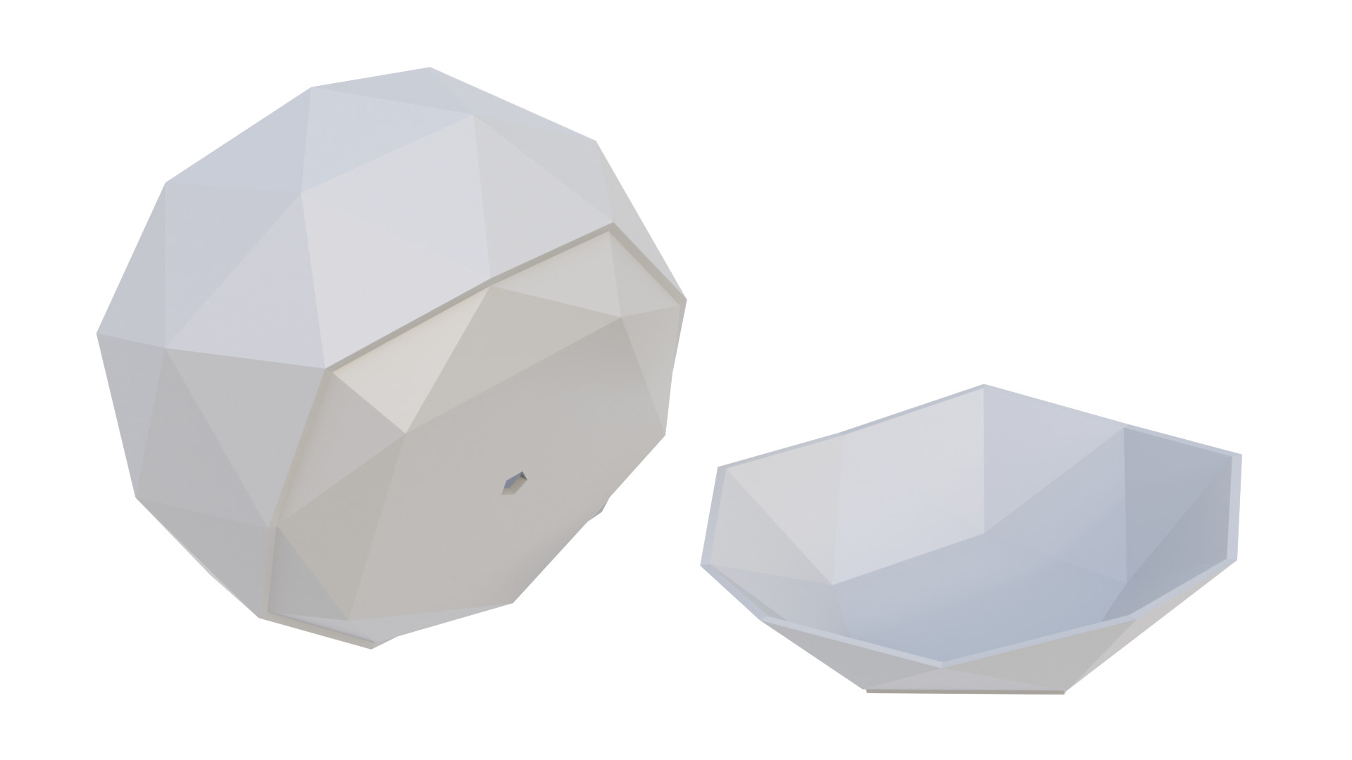 Flower pot 06 3D model_12