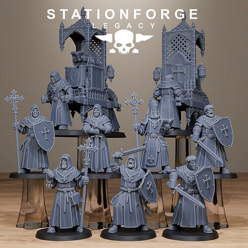 Thorncrest Priests 3D print model
