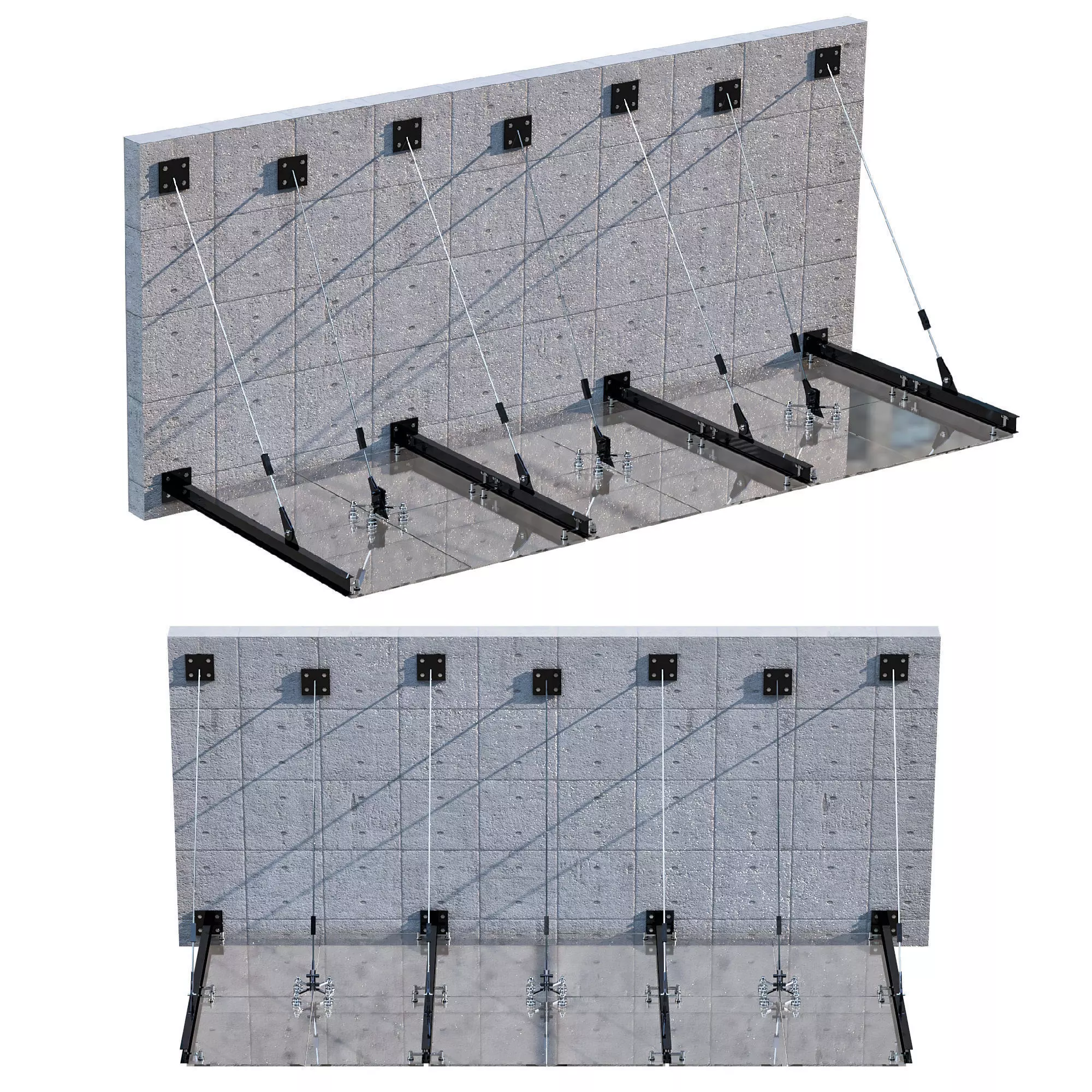 GLASS CANOPY NO4 A 3D model_0