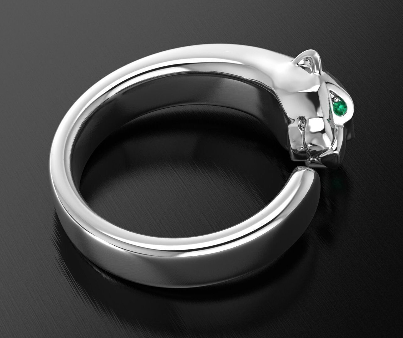 Cartier ring 3DM STL OBJ model for 3D printing and CNC 3D print model_6