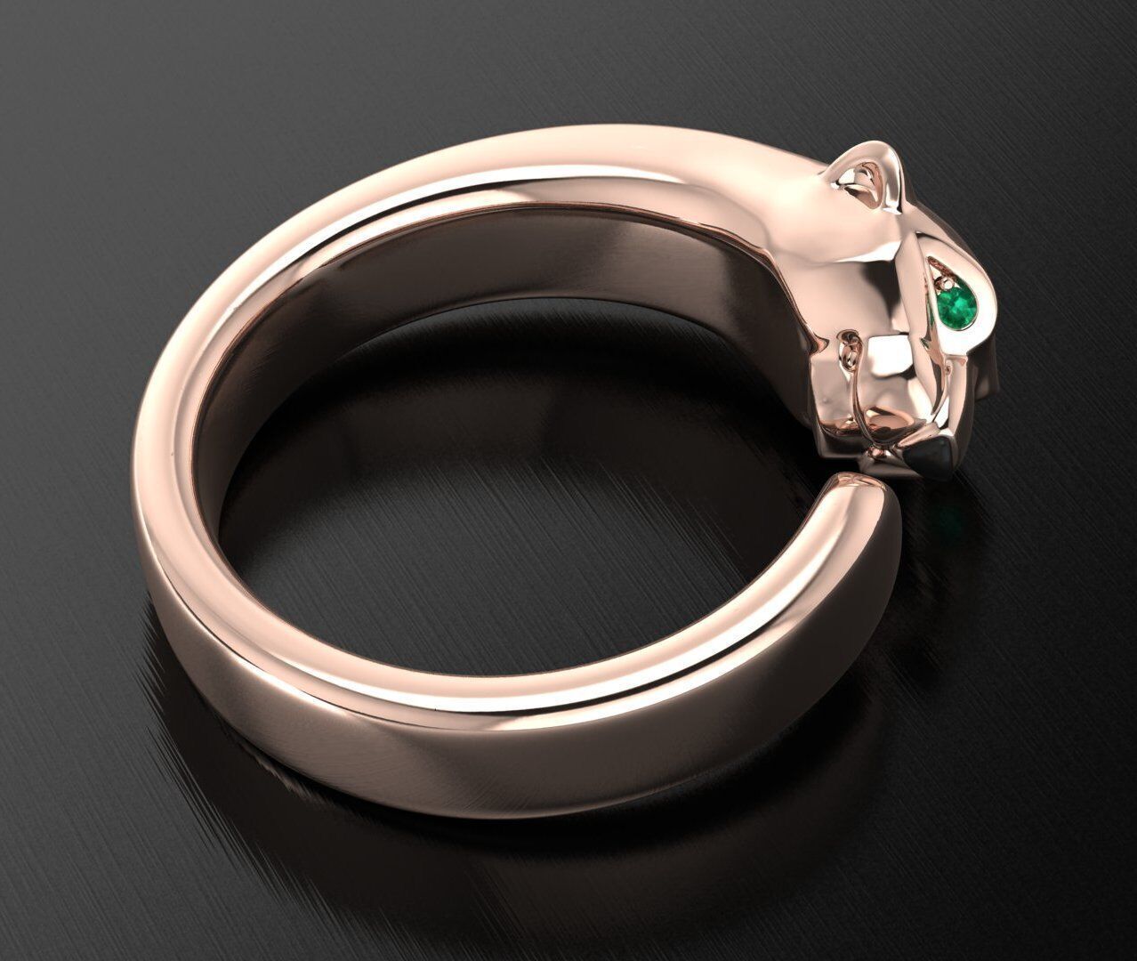 Cartier ring 3DM STL OBJ model for 3D printing and CNC 3D print model_5