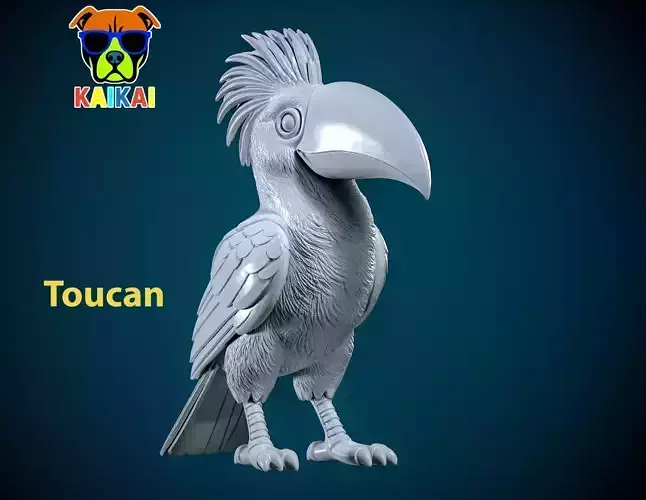Toucan model urnam vibes 3D print 3D print model