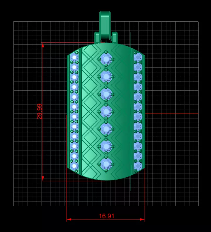 Fashion Pendant For Man 3D print model