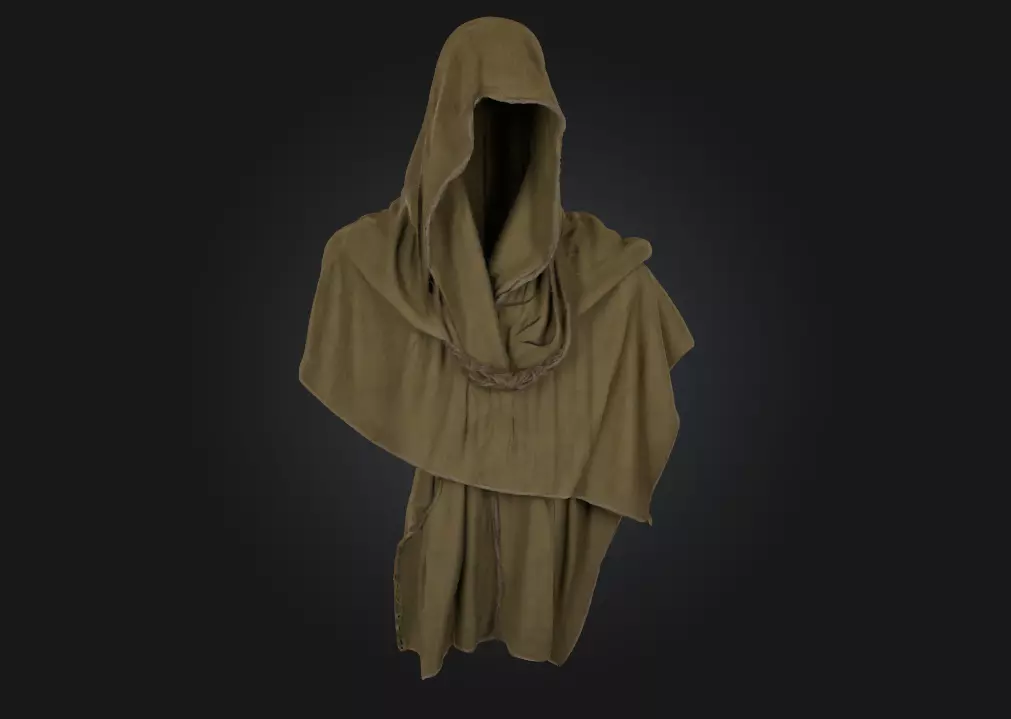 Hooded Enigma  The Shadow of Secrets 3D model_0