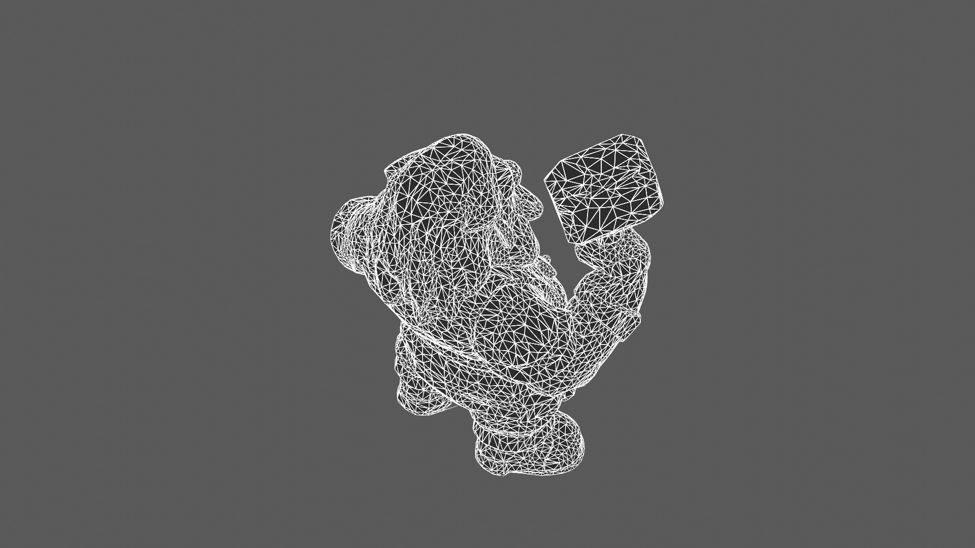 Cartoon Blacksmith Character 3D Model 3D model_9