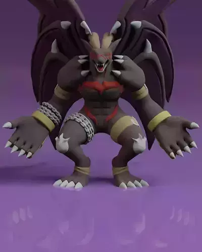 Beelphemon Rage Mode 3D print model
