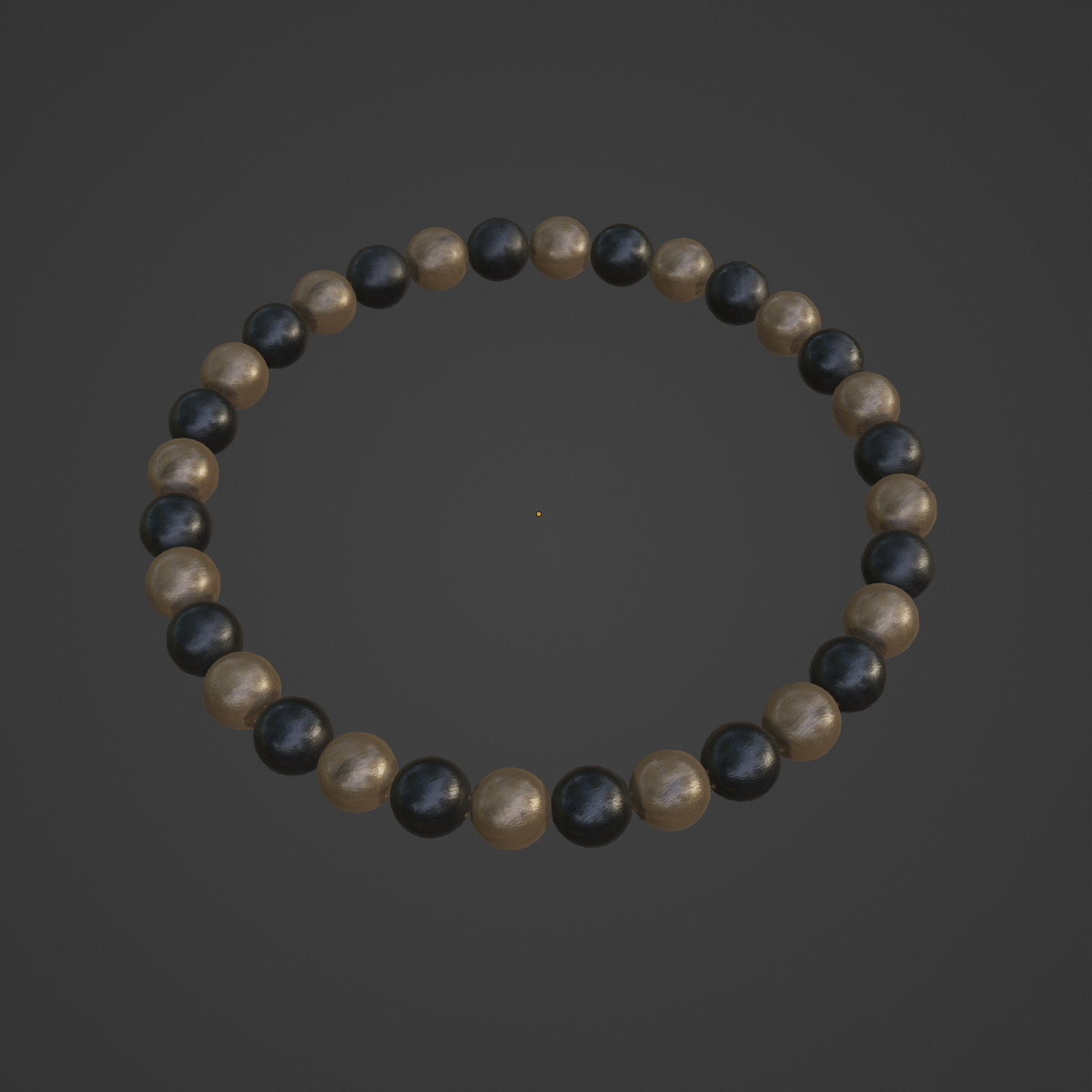 Bracelets 06 Low-poly 3D model_4