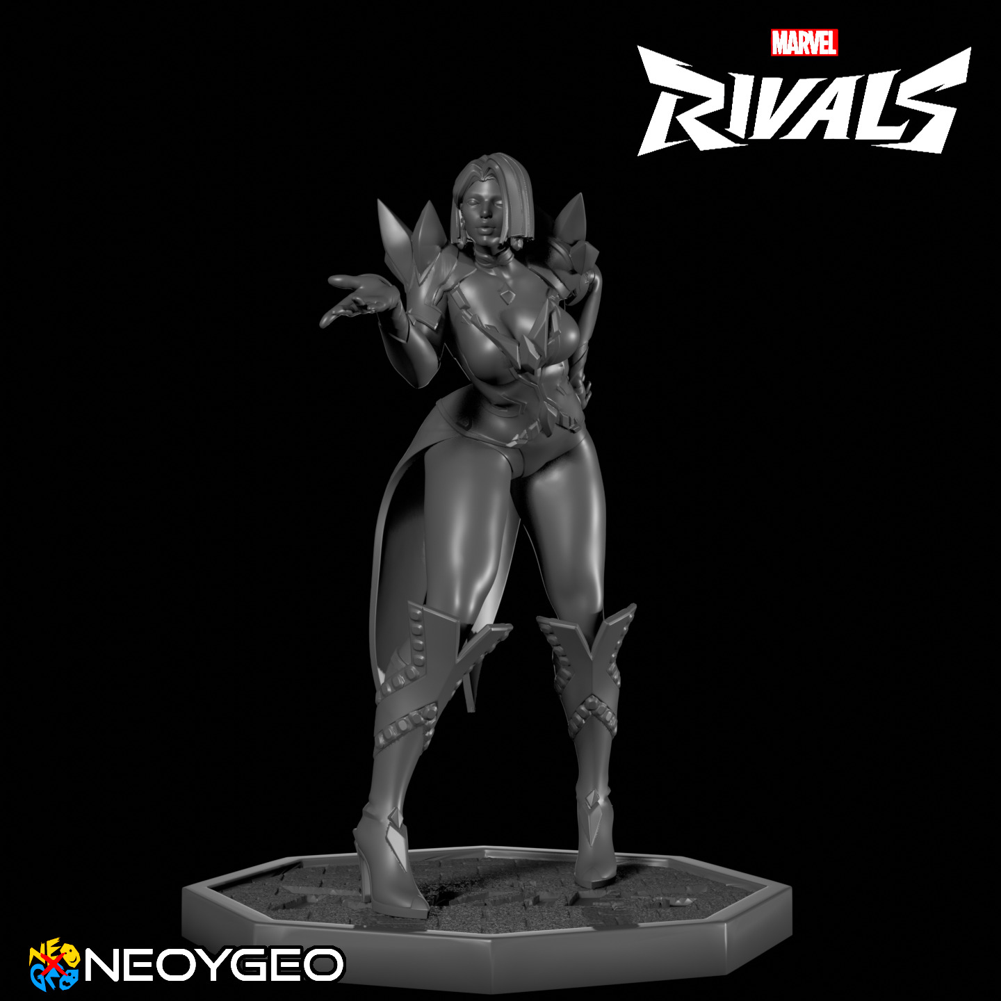 EMMA FROST - MARVEL RIVALS 3D print model_1