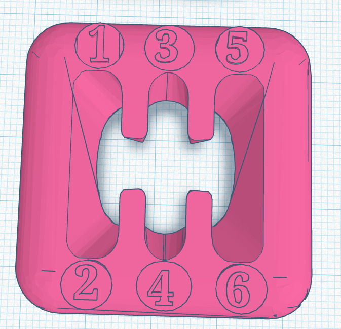 BETTER Stick Shifter Keychain STL V2 3D print model_1