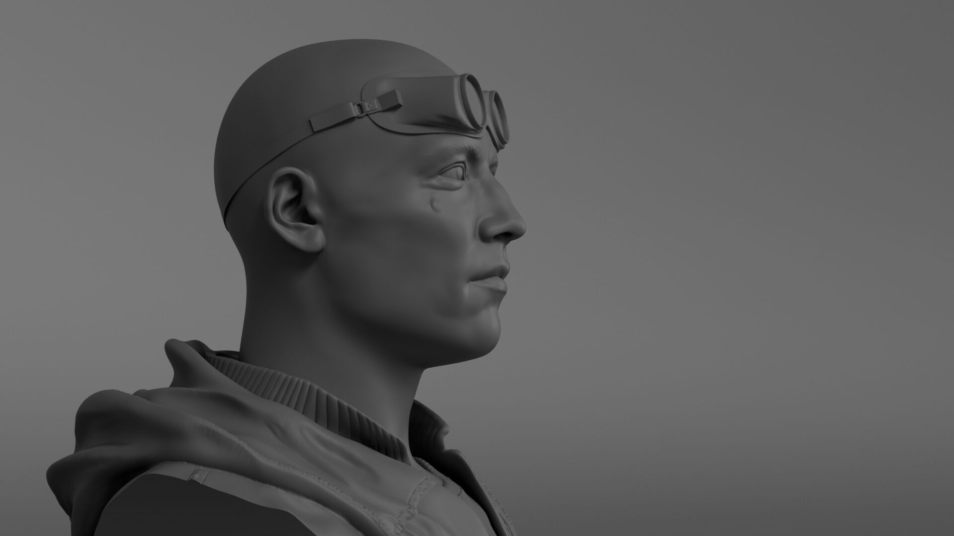 Holt McCallany - Junior - Alien 3 3D print model_8