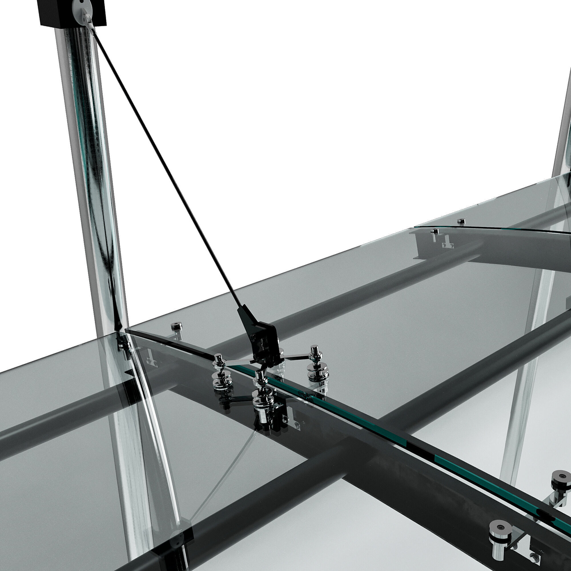 GLASS CANOPY NO12 A 3D model_4