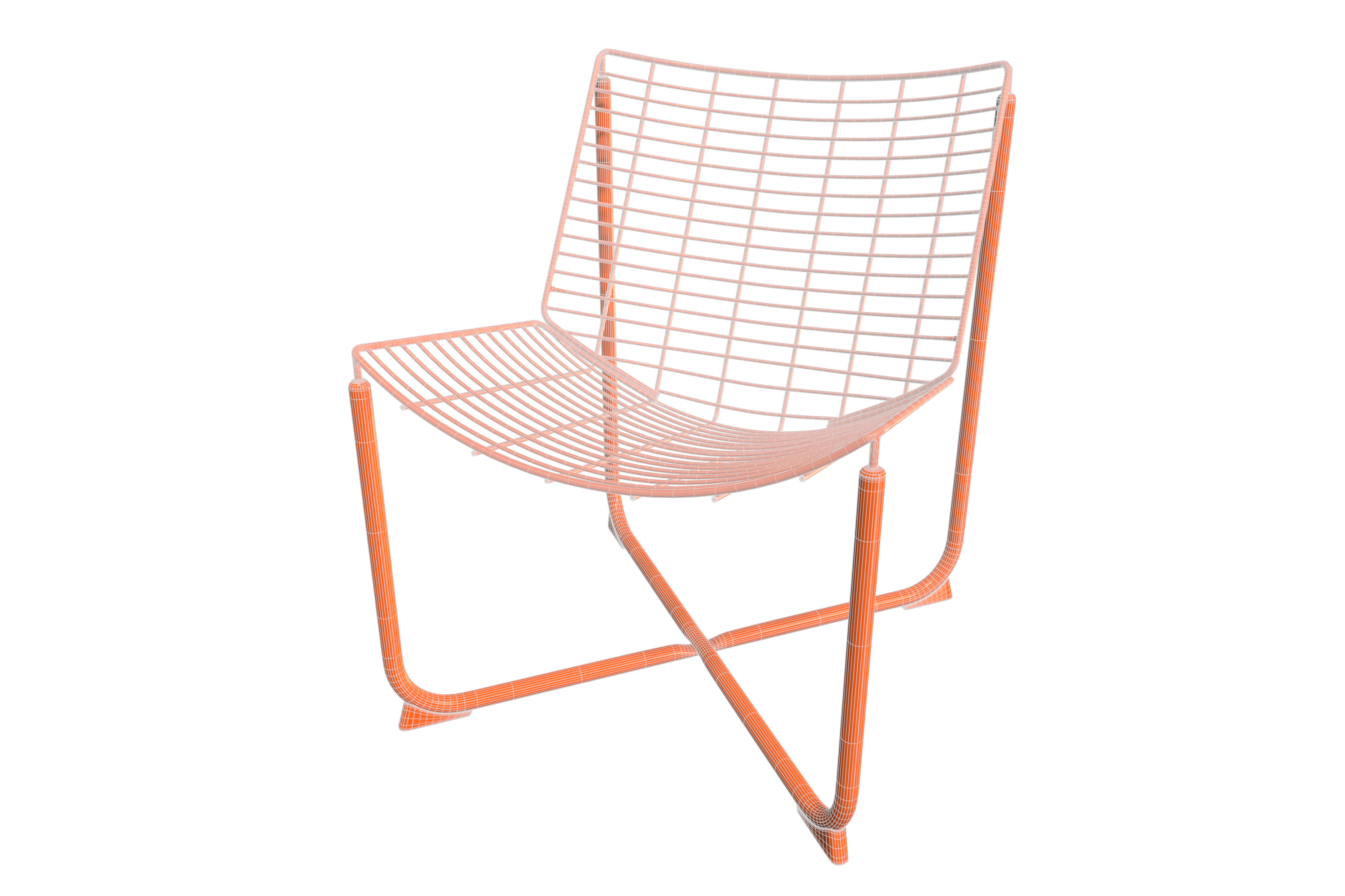 IKEA SKABODA ワイヤーフレーム ラウンジチェア ZR24328 IKEA SKABODA