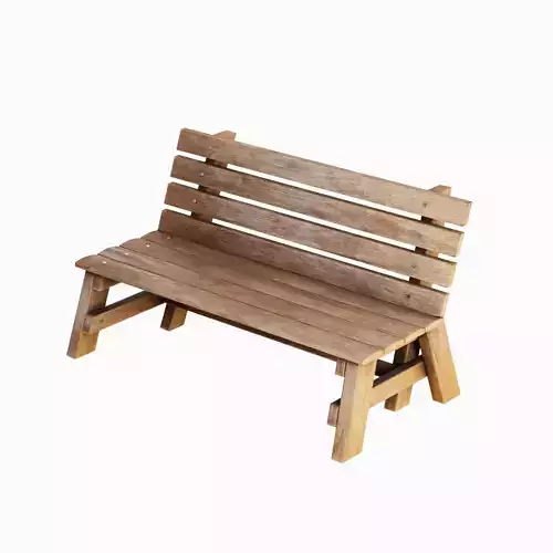 Wooden Outdoor Bench A 04
