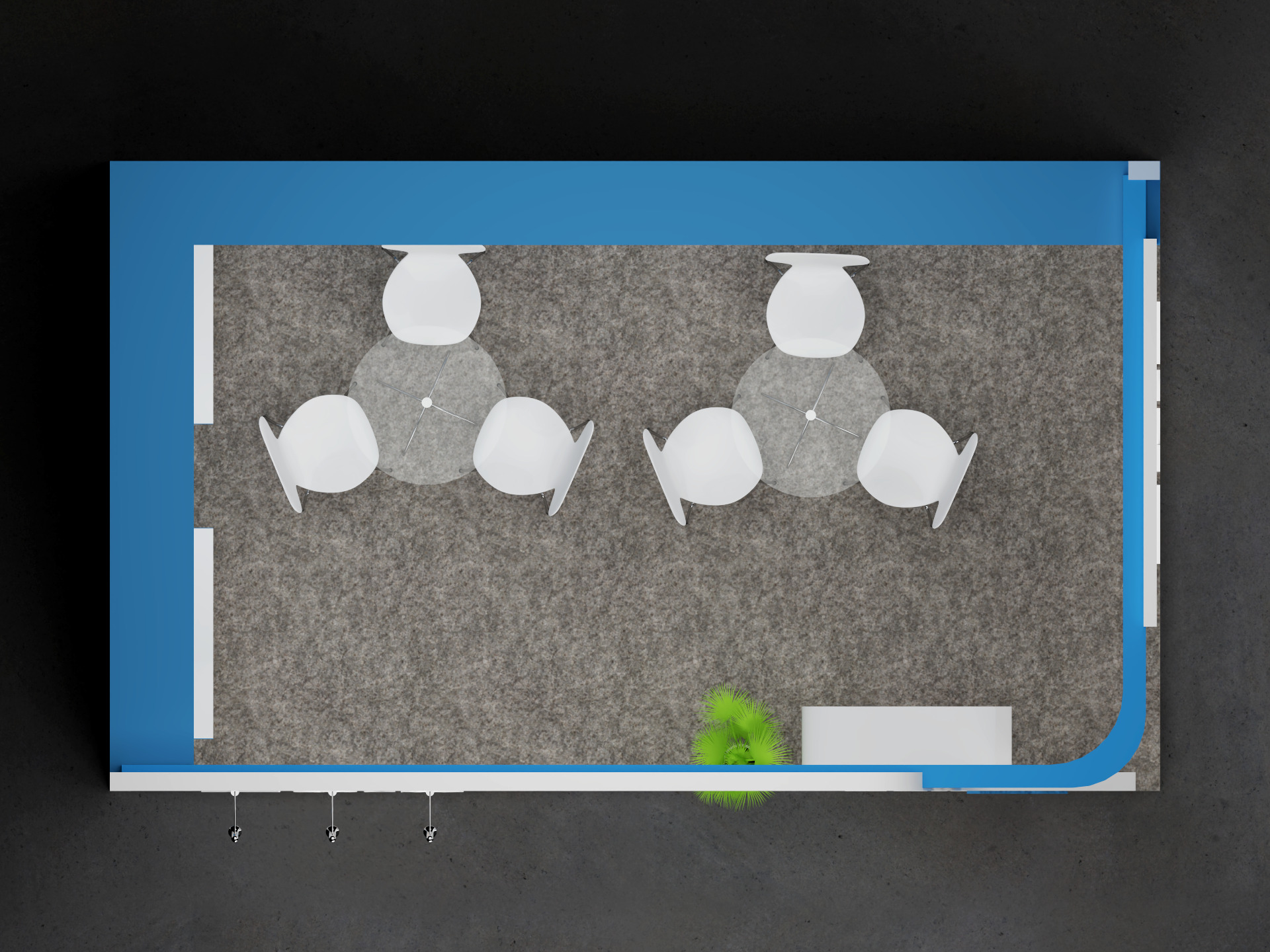 Exhibition Stand 5x3 2Sides D3V1 3D model Free 3D model_4