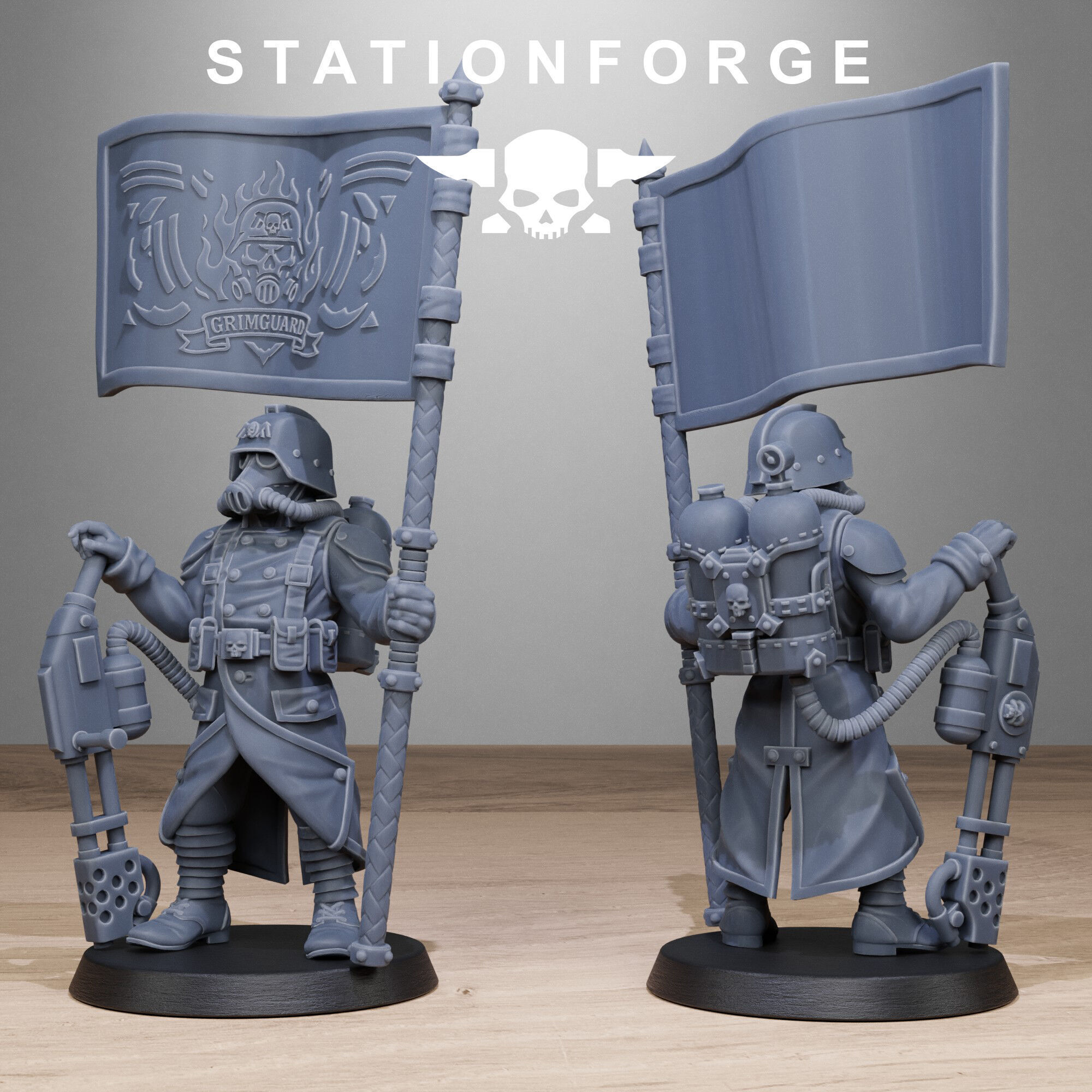 GrimGuard Flamers 3D print model_7