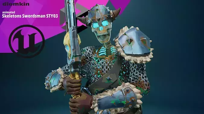 Skeletons Swordsman STY03