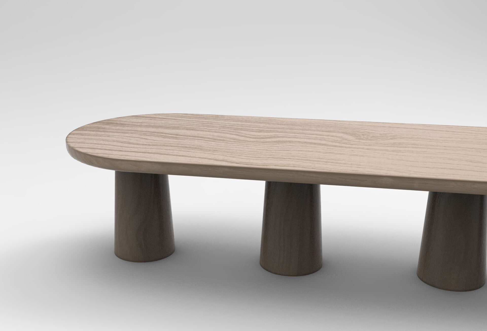 Zuha Dining Table Low-poly 3D model_3