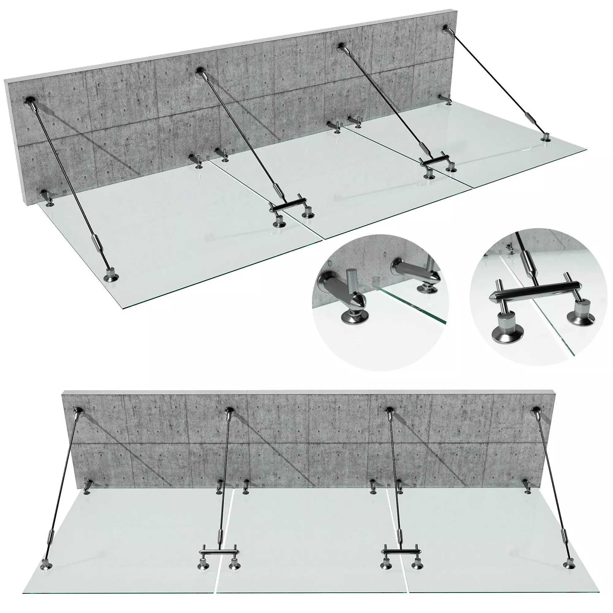 GLASS CANOPY NO15 A 3D model_0