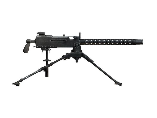 M1919 Browning Machine Gun 3D model