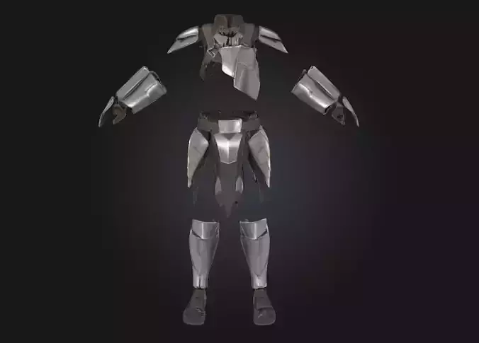 Assassins Exosuit Armor  Silent Power in a Futuristic Shell