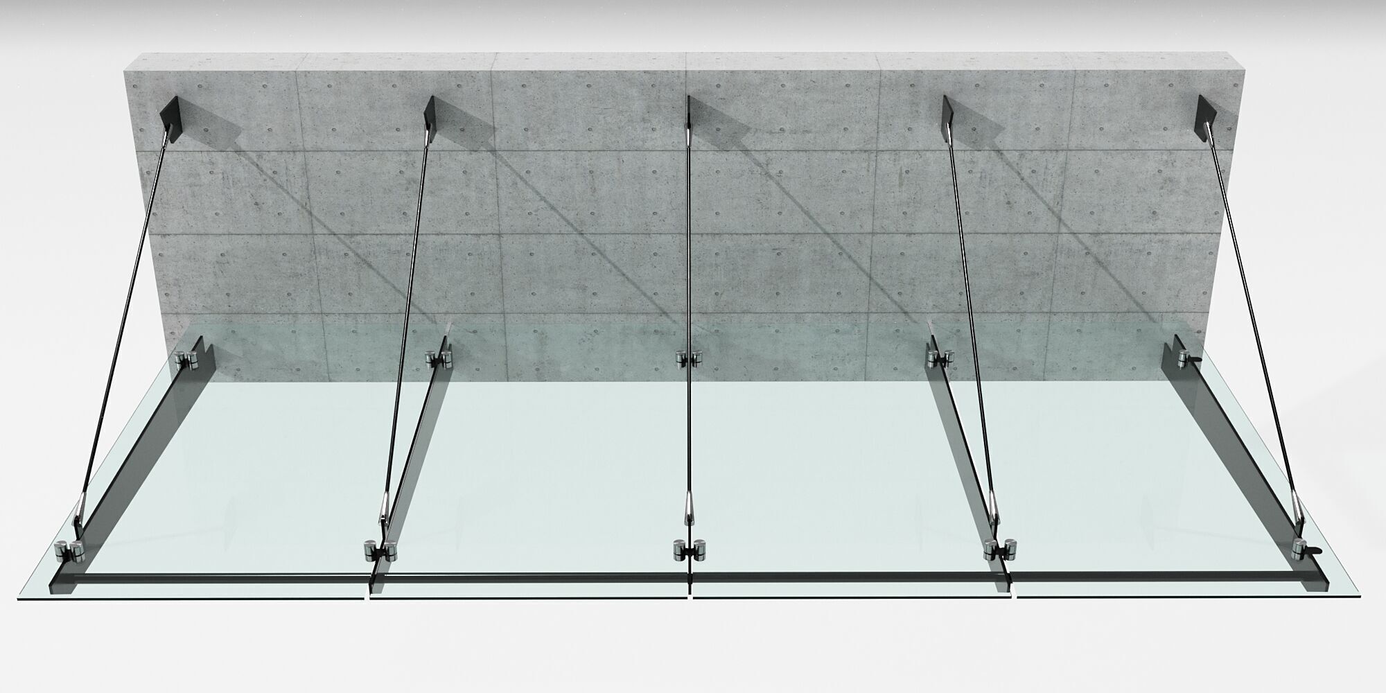 GLASS CANOPY NO14 A 3D model_1
