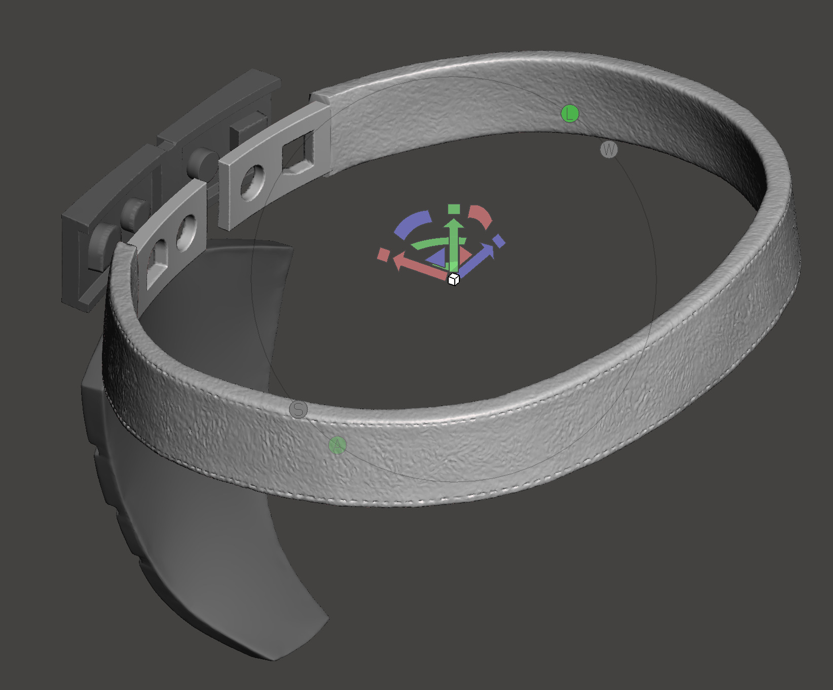 Predator 1987 Jungle Hunter Belt Deep Protection Groin Guard  3D print model_18