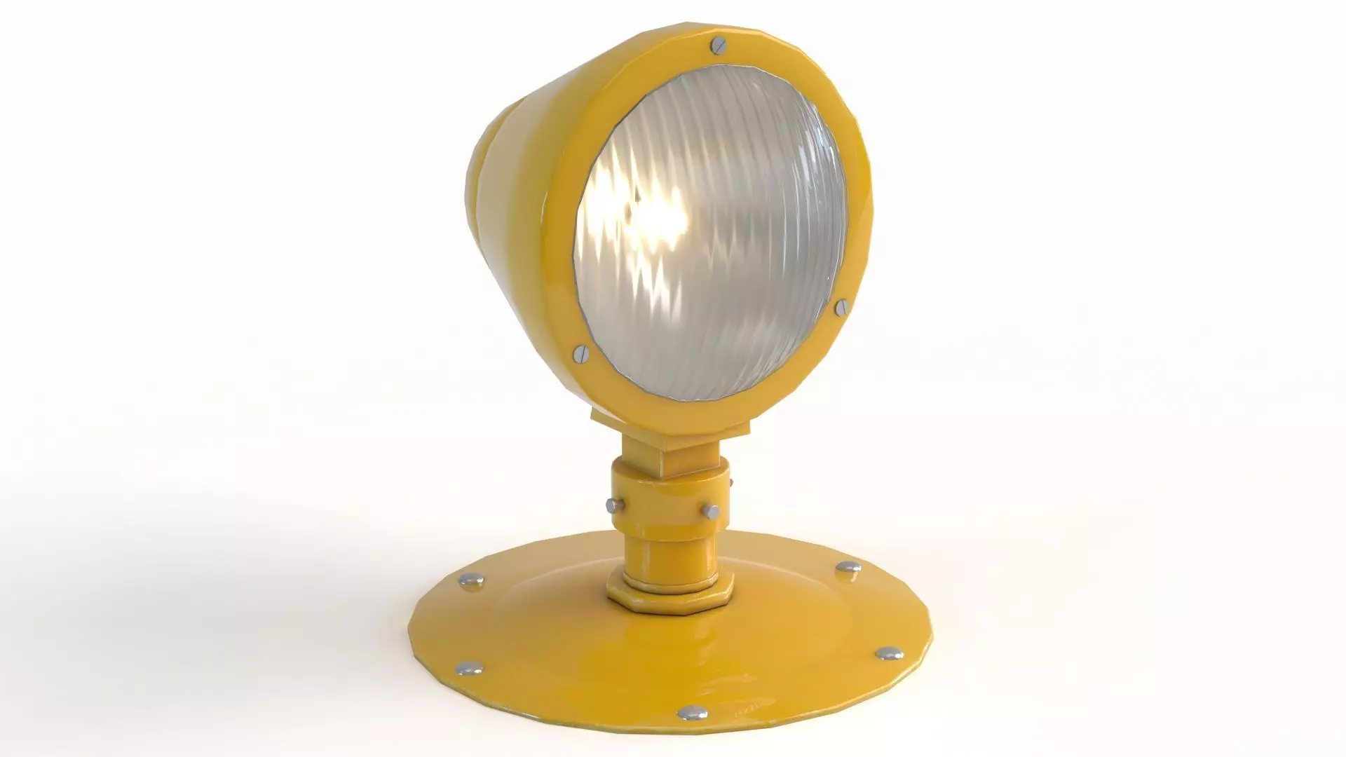Taxiway Approach Light Low-poly 3D model