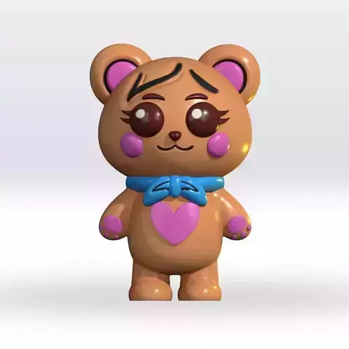 Blackpink Jennie Gomdeuki STL file 3D Model 3mf Multicolor 