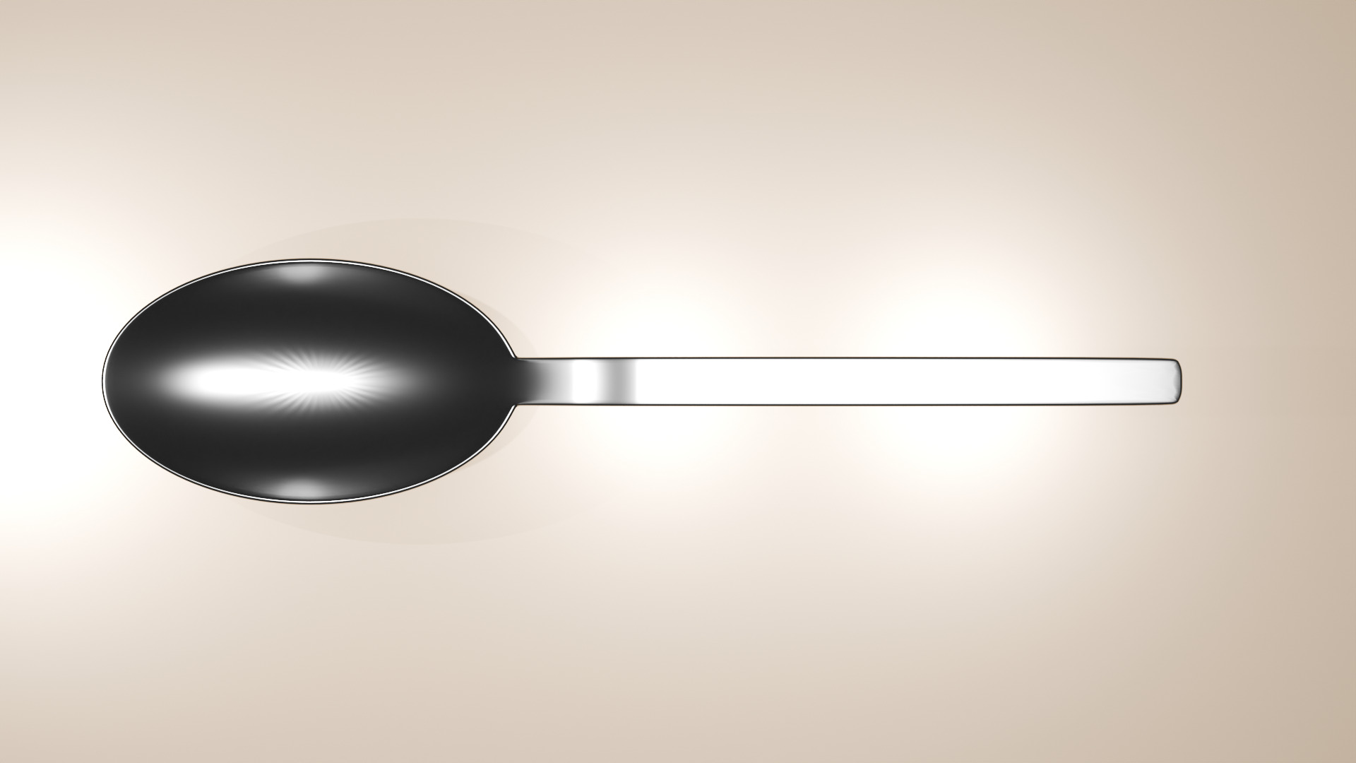 Spon 3D model Low-poly 3D model_3