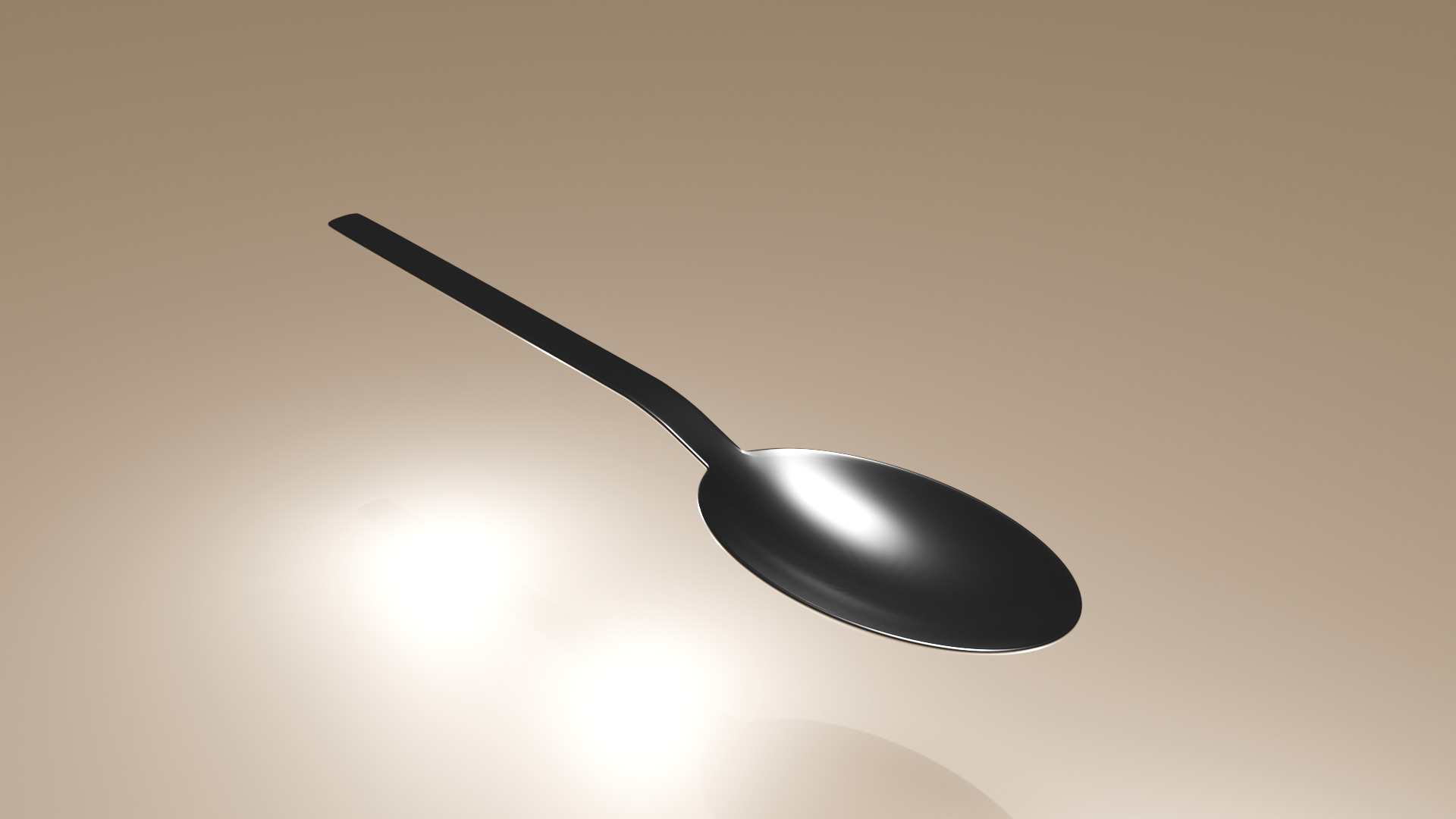 Spon 3D model Low-poly 3D model_2