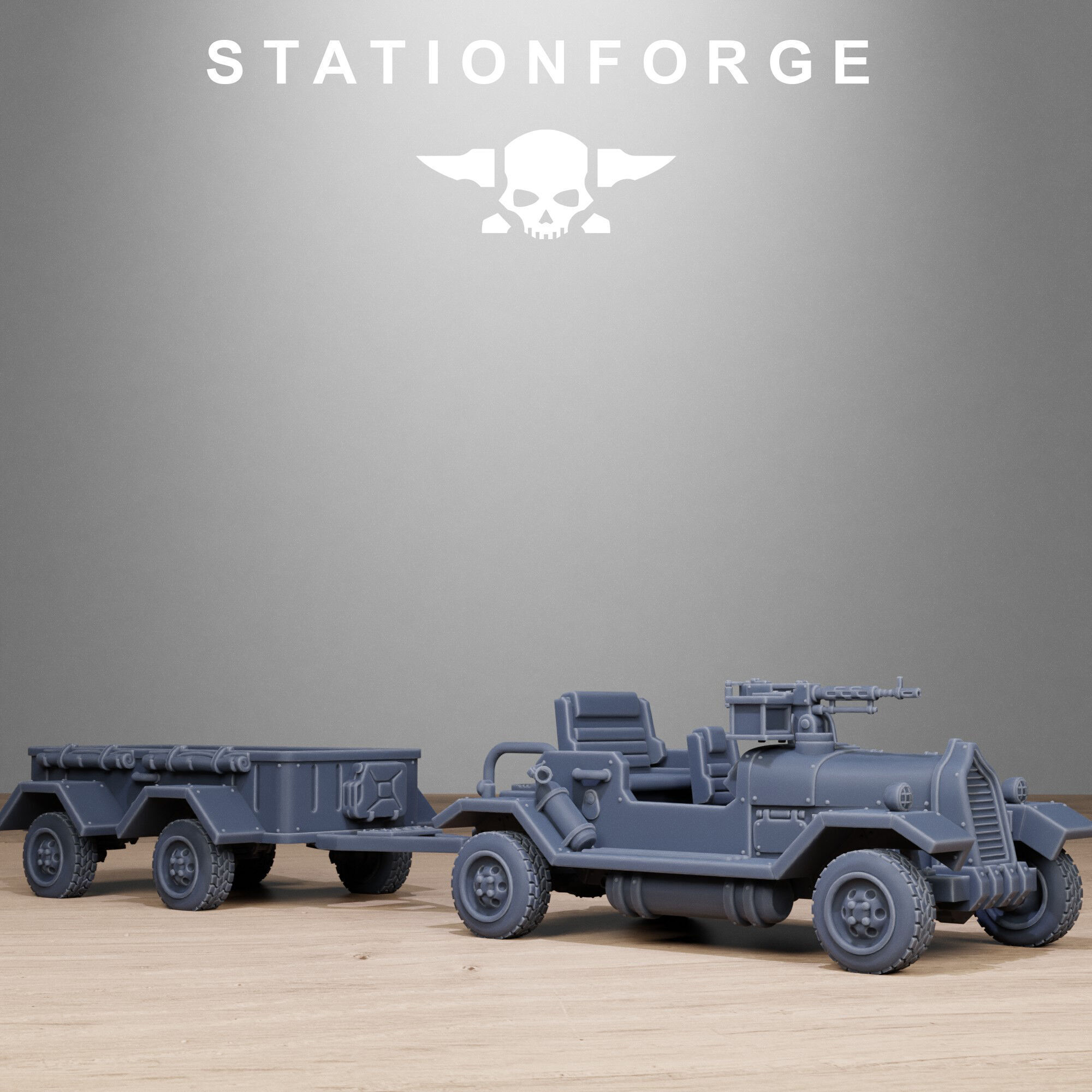 GrimGuard Support Vehicles 3D print model_2