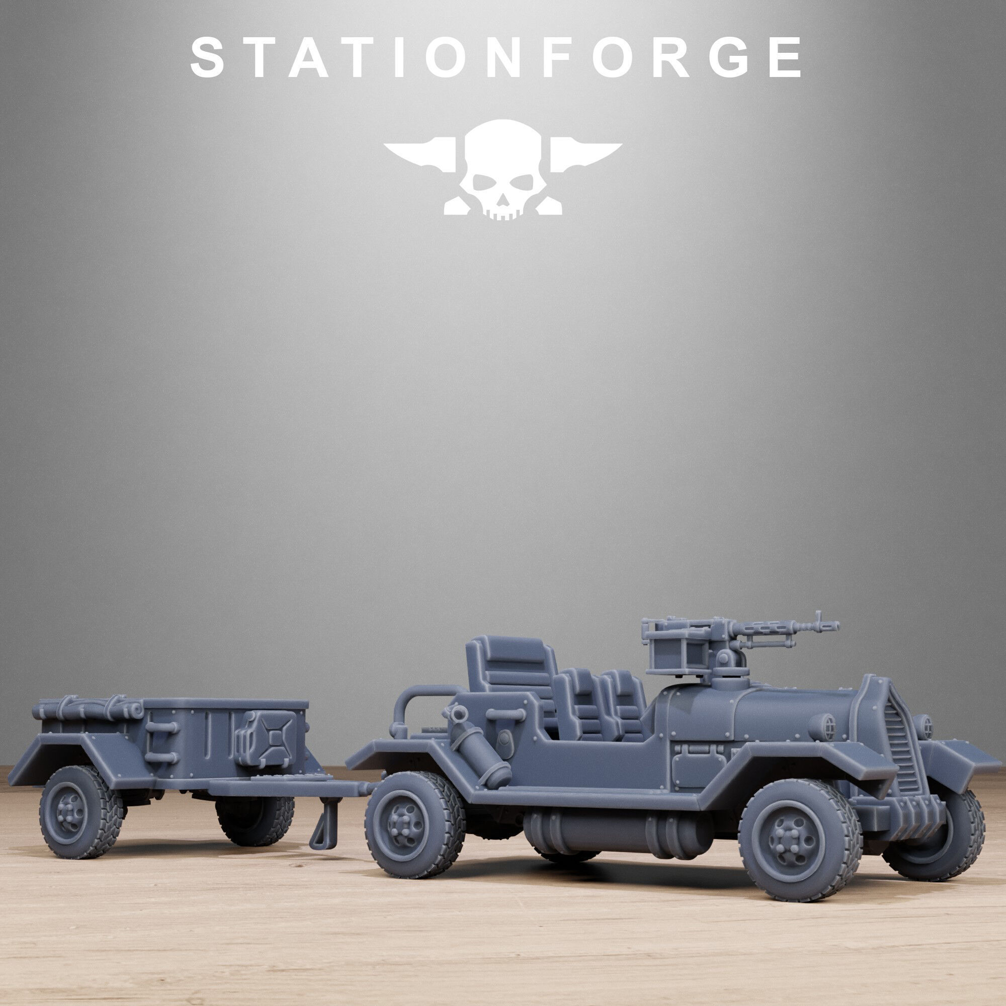 GrimGuard Support Vehicles 3D print model_6