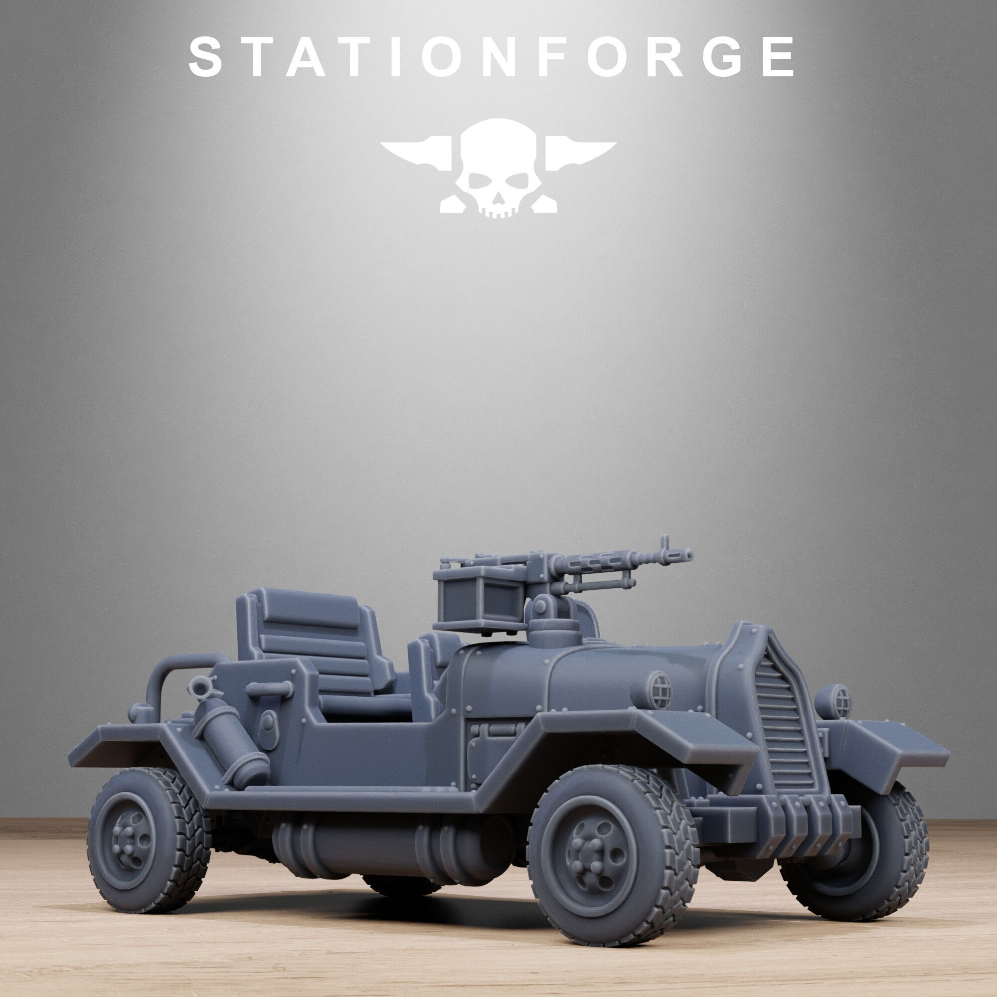 GrimGuard Support Vehicles 3D print model_7