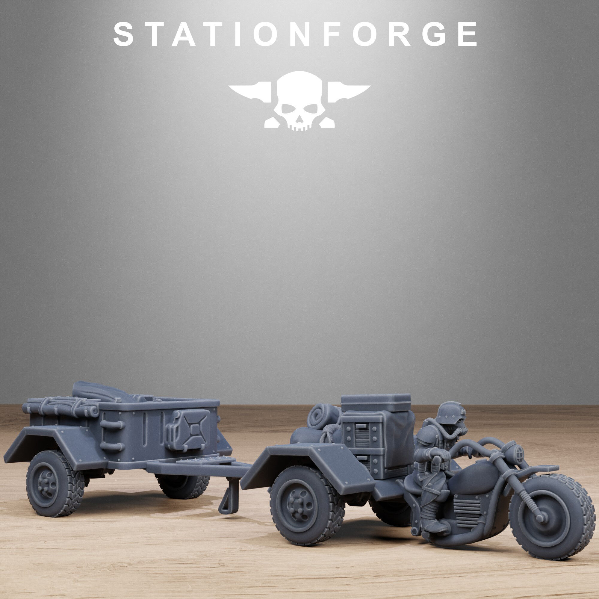 GrimGuard Support Vehicles 3D print model_3