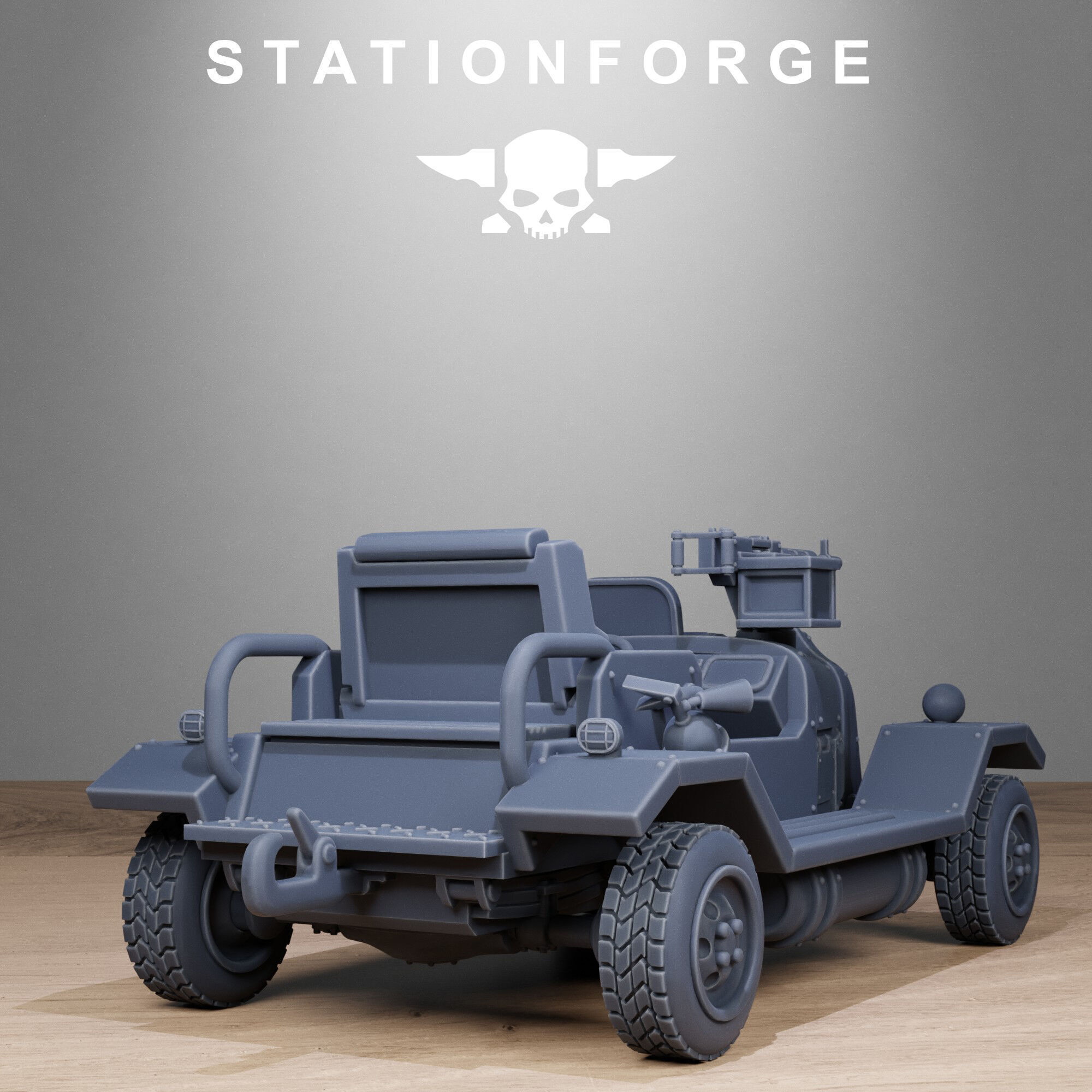 GrimGuard Support Vehicles 3D print model_11